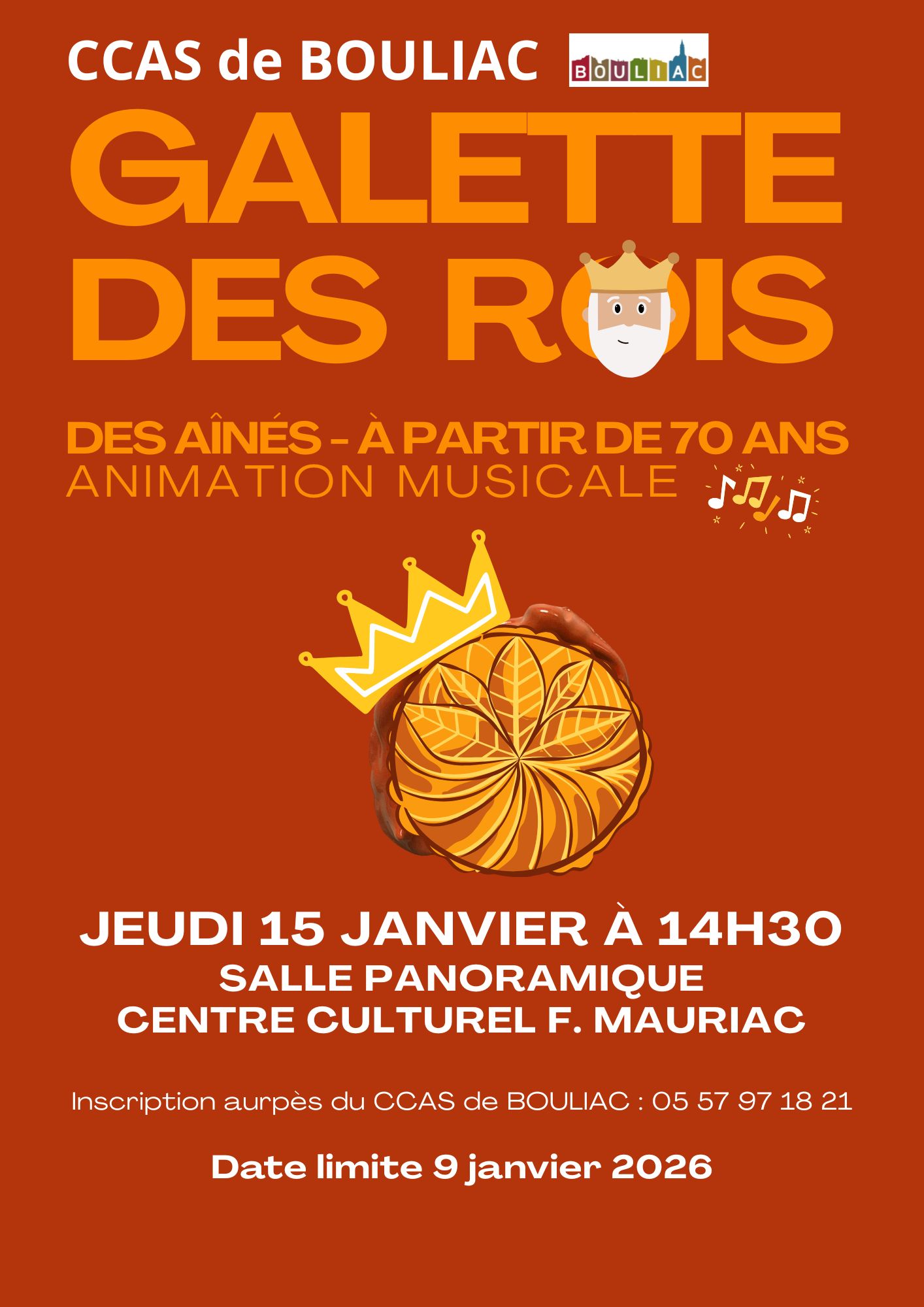 Galette des rois des aînés