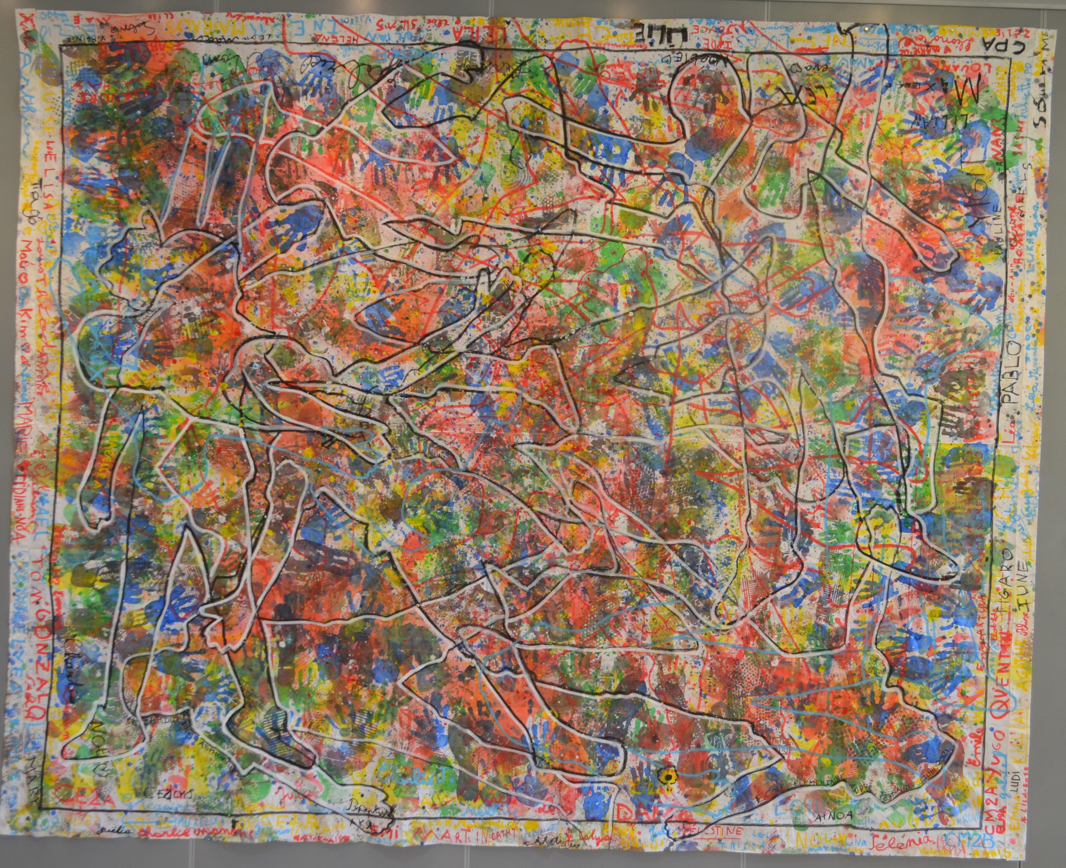 Exposition  " EN SORTANT DE L'ECOLE " CENTRE CULTUREL