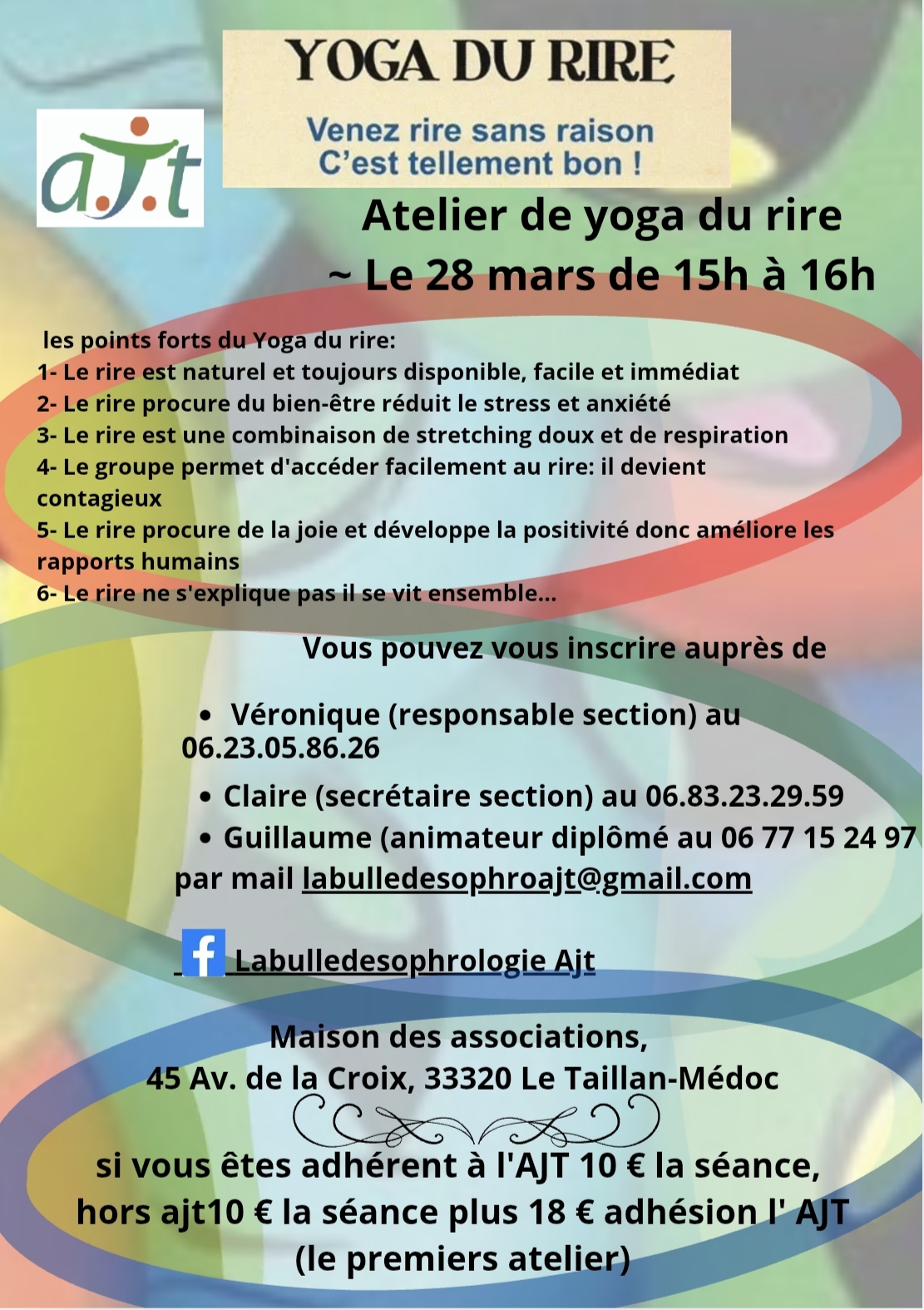 Atelier Yoga du rire 
