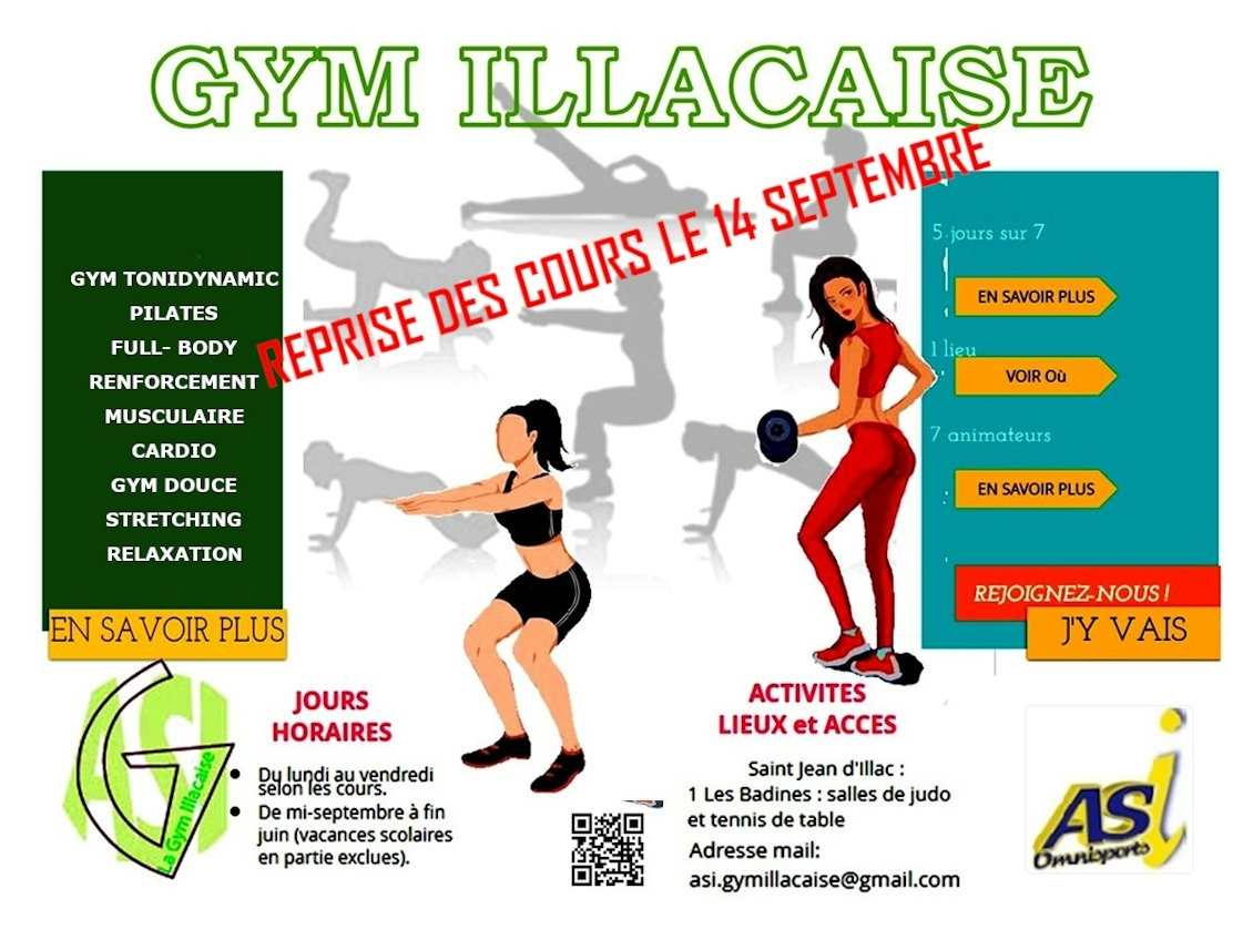 GYM ILLACAISE fait sa rentrée