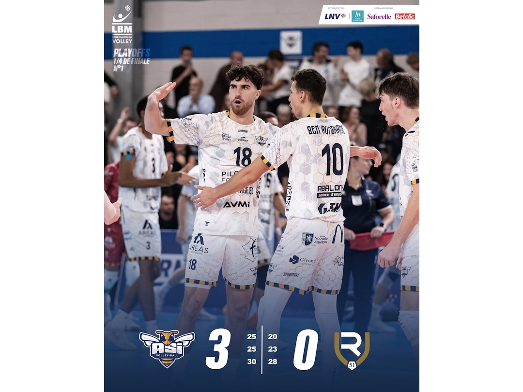 Reims vs ASI N°1 : Victoire 3/0 !!