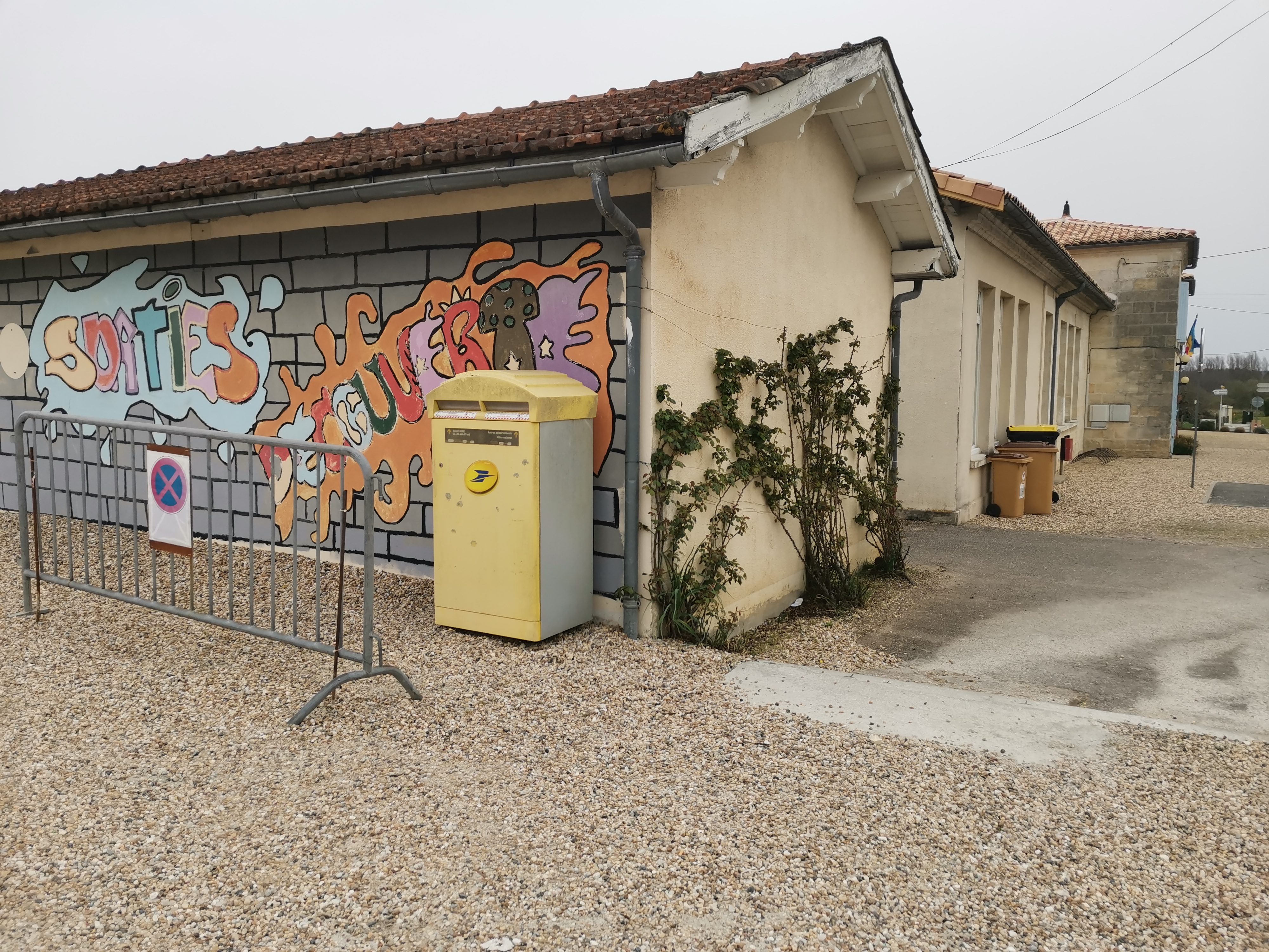 Déplacement de la boîte aux lettres de La Poste