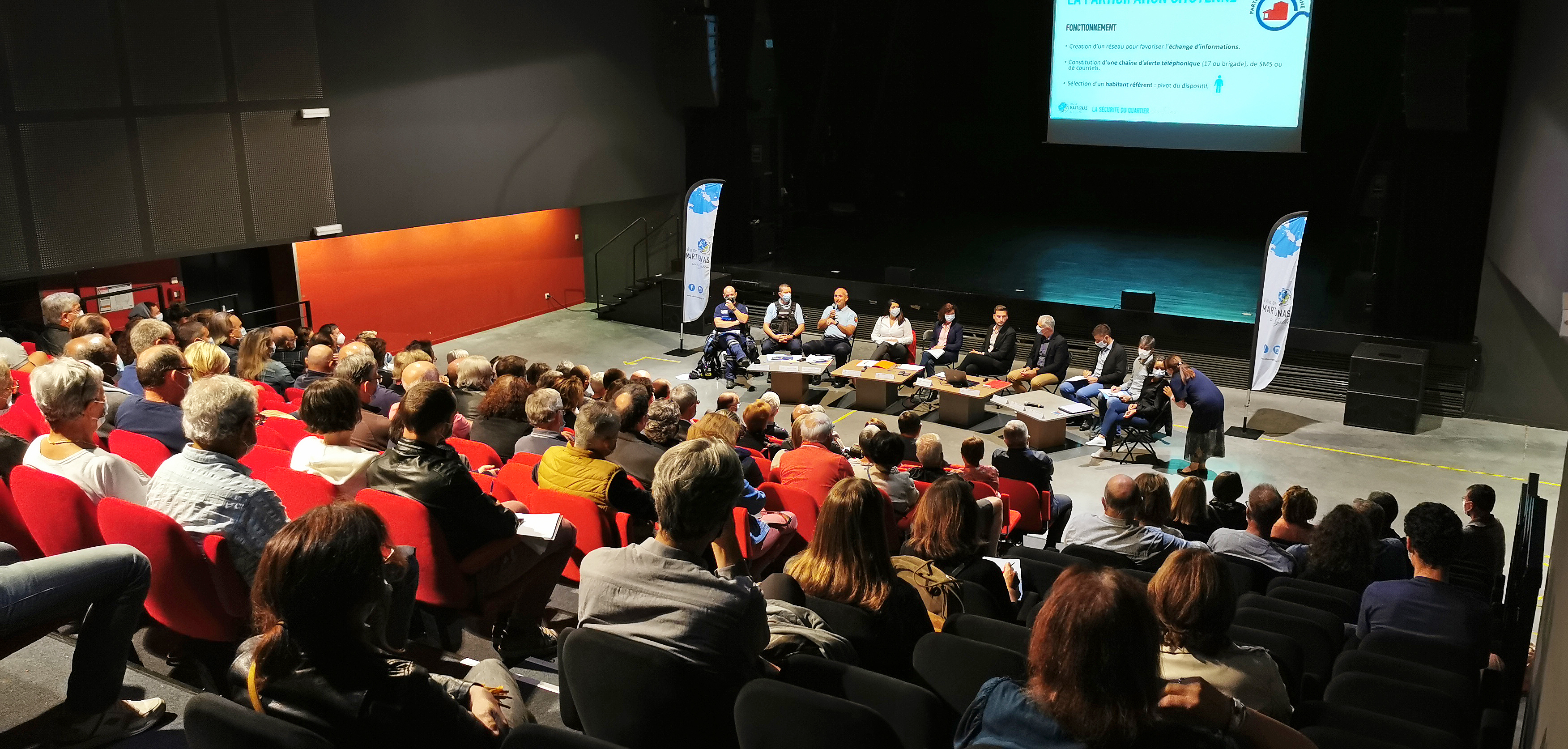 Réunion de quartier Les Pins