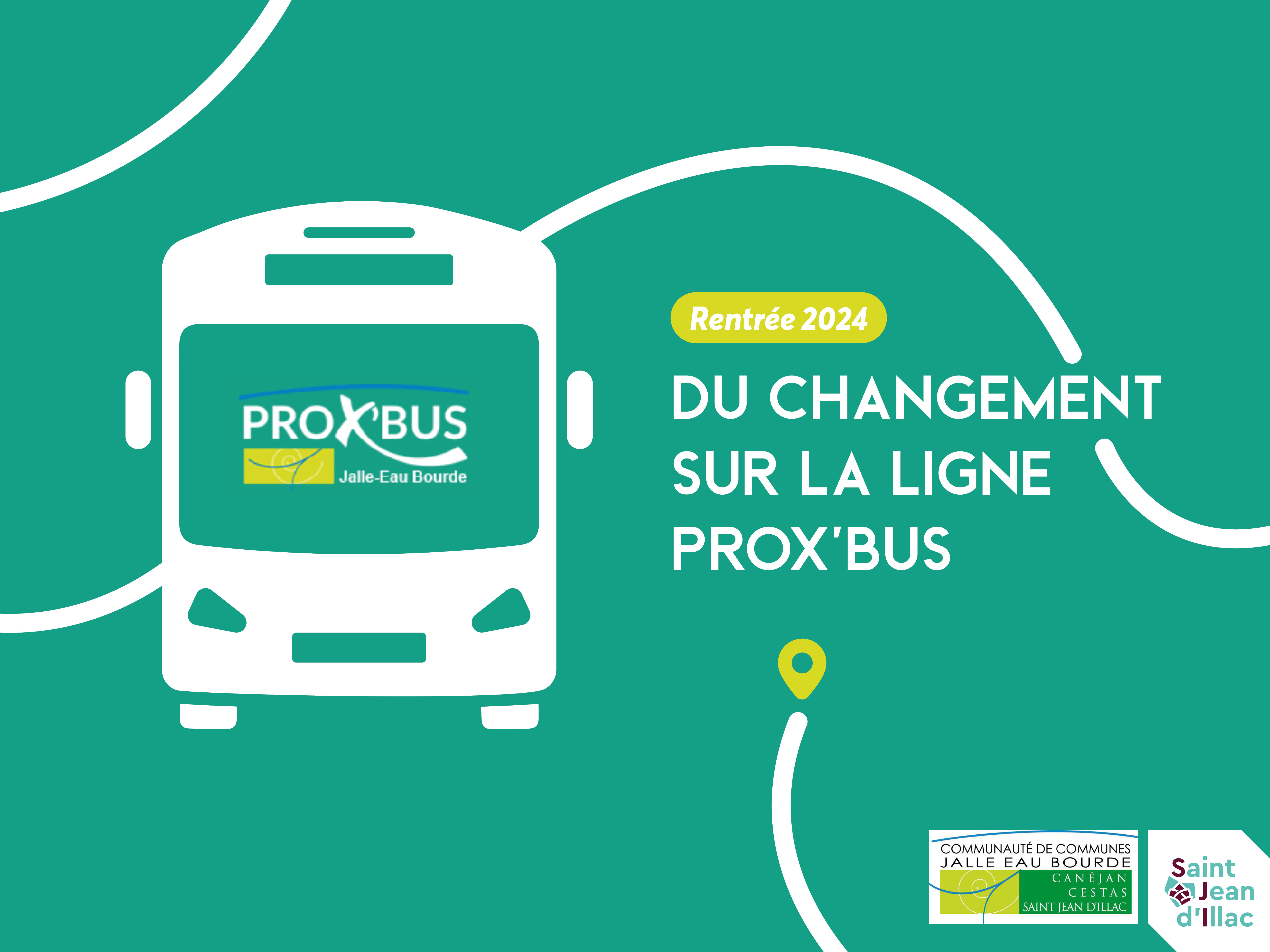 CDC Jalle Eau Bourde - Du nouveau sur la ligne Prox'Bus