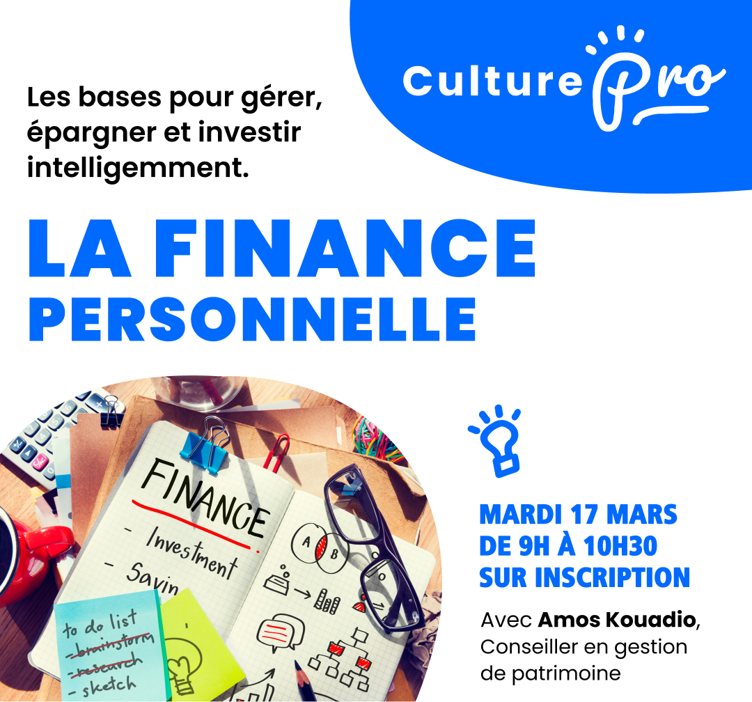RDV Demain pour un nouvel atelier Culture Pro chez Place V ! 