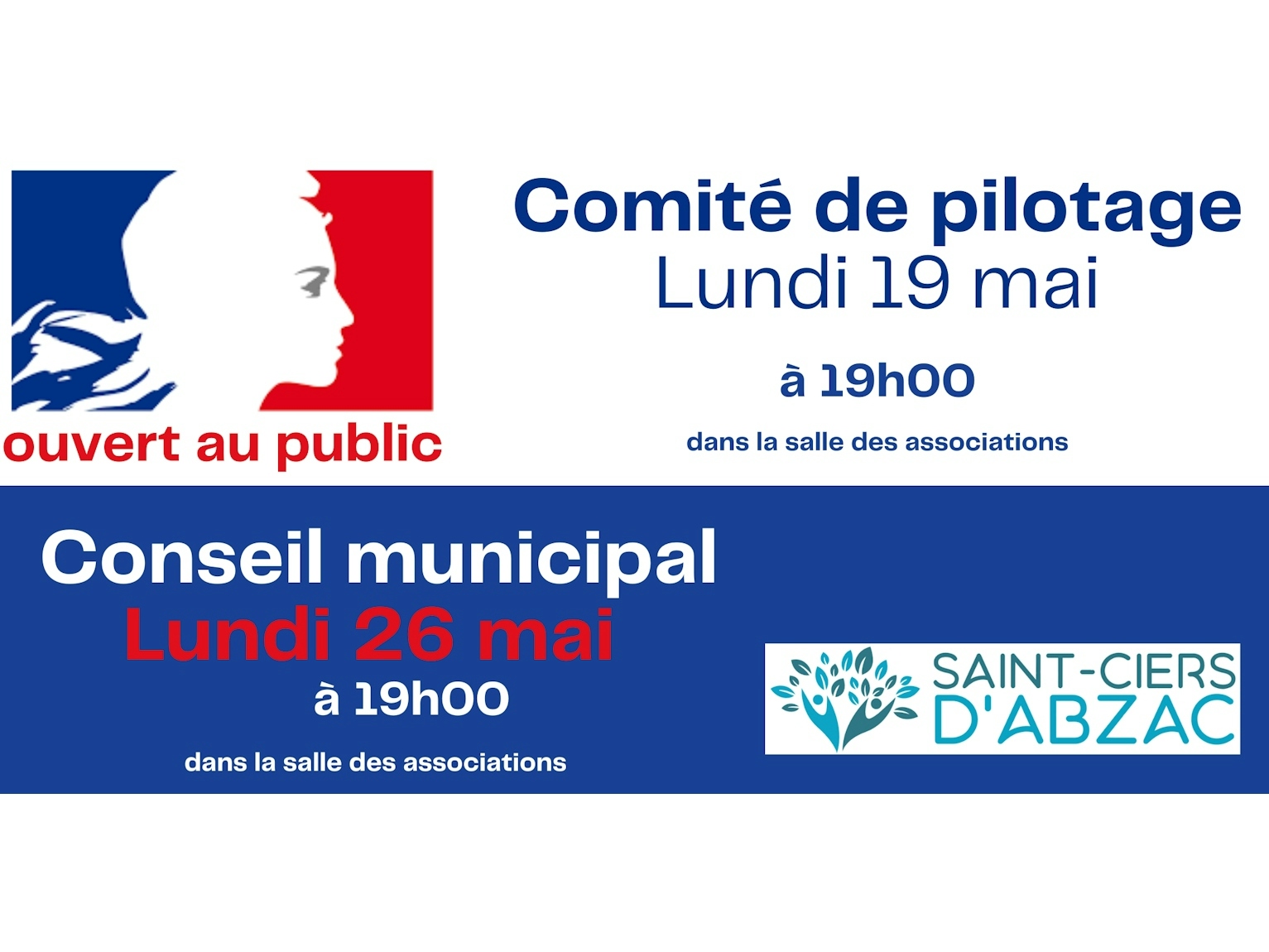 Comité de pilotage et conseil municipal 