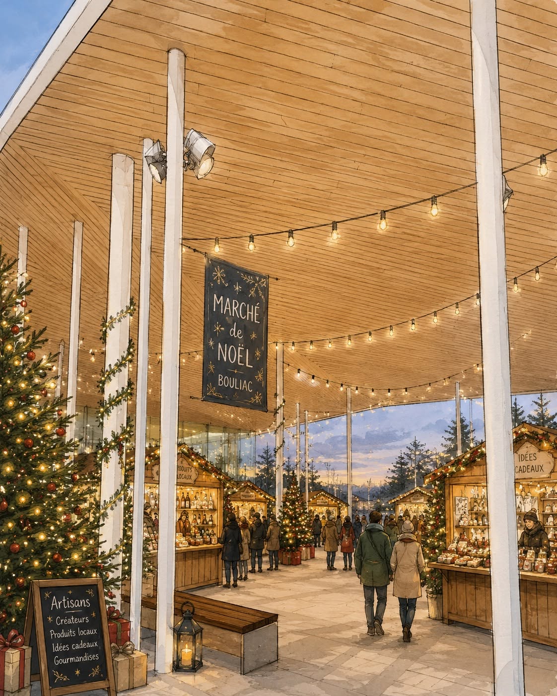 Appel à candidatures marché de noël