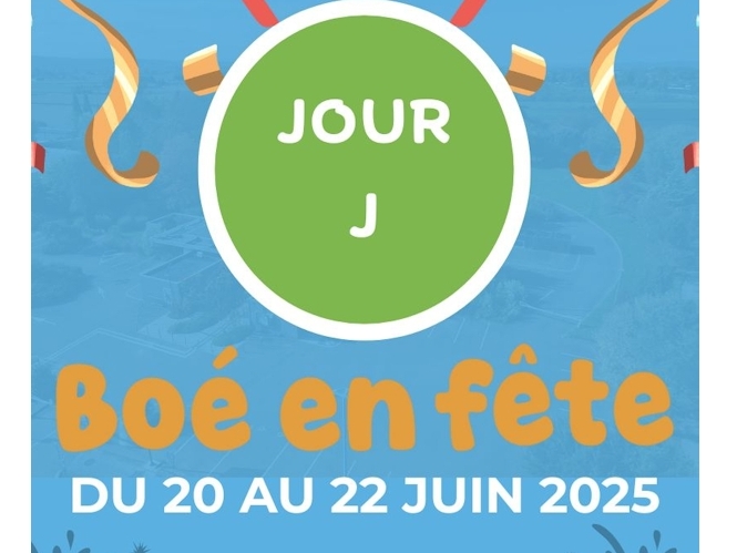 C’EST PARTI POUR BOÉ EN FÊTE 2025 !