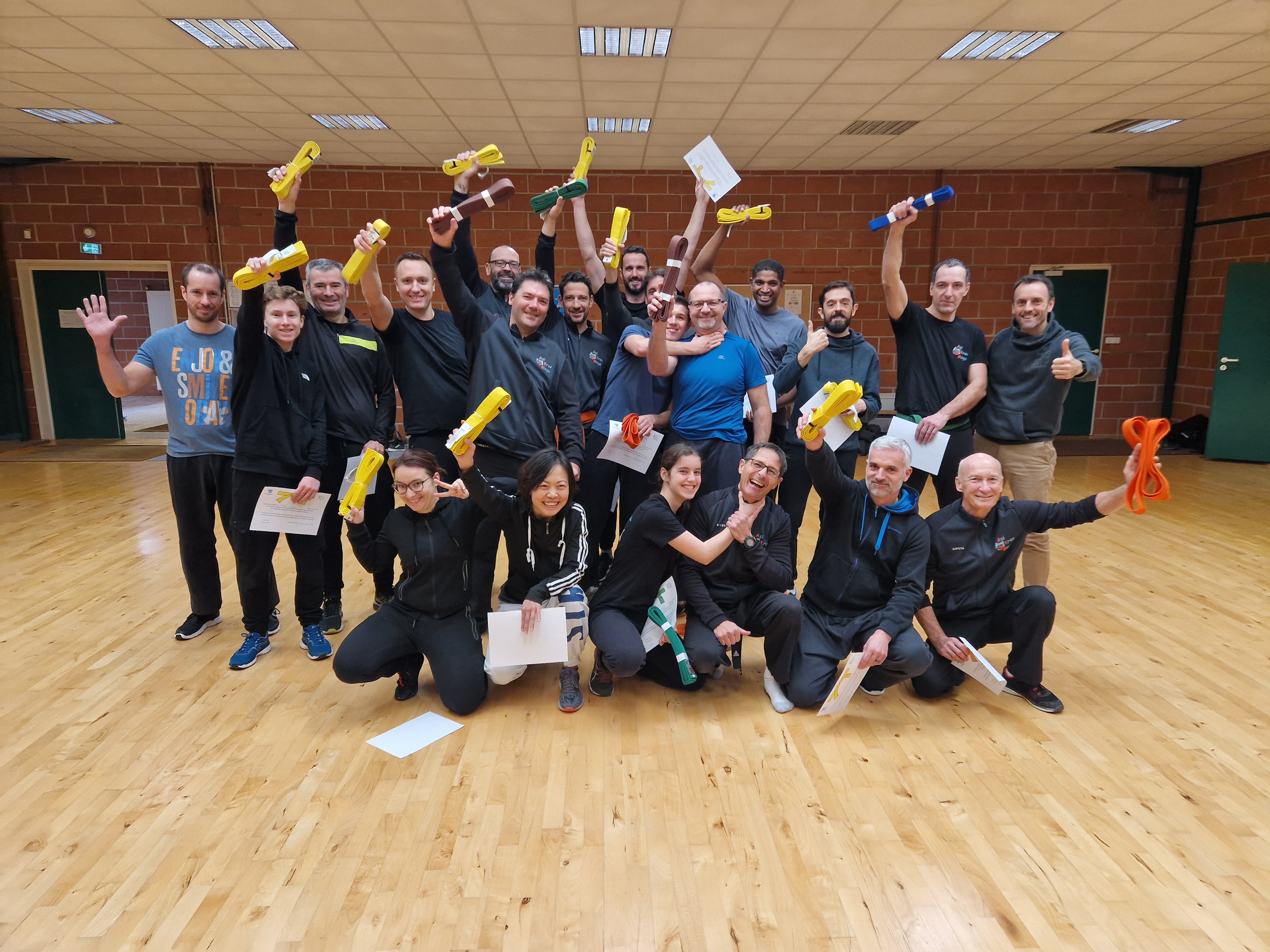 Passage de ceintures