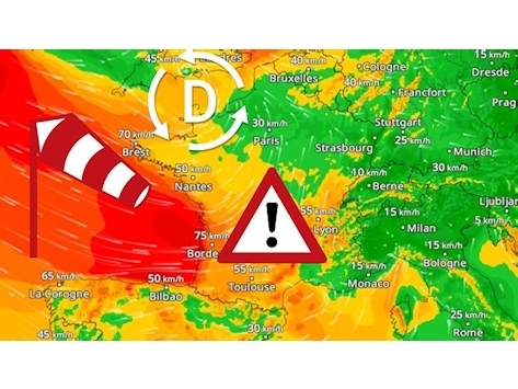 ALERTE MÉTÉO - VIGILANCE ROUGE - TEMPÊTE PEDRO