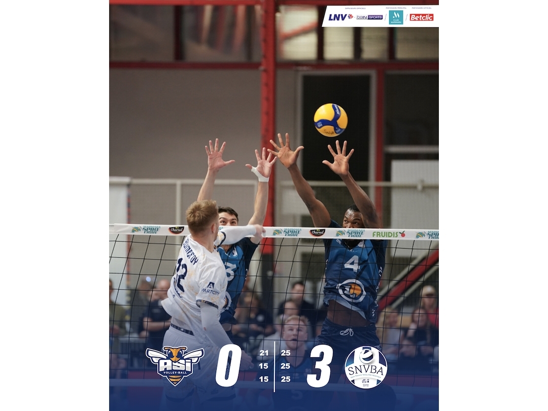 ASI vs St Nazaire : Défaite 3/0