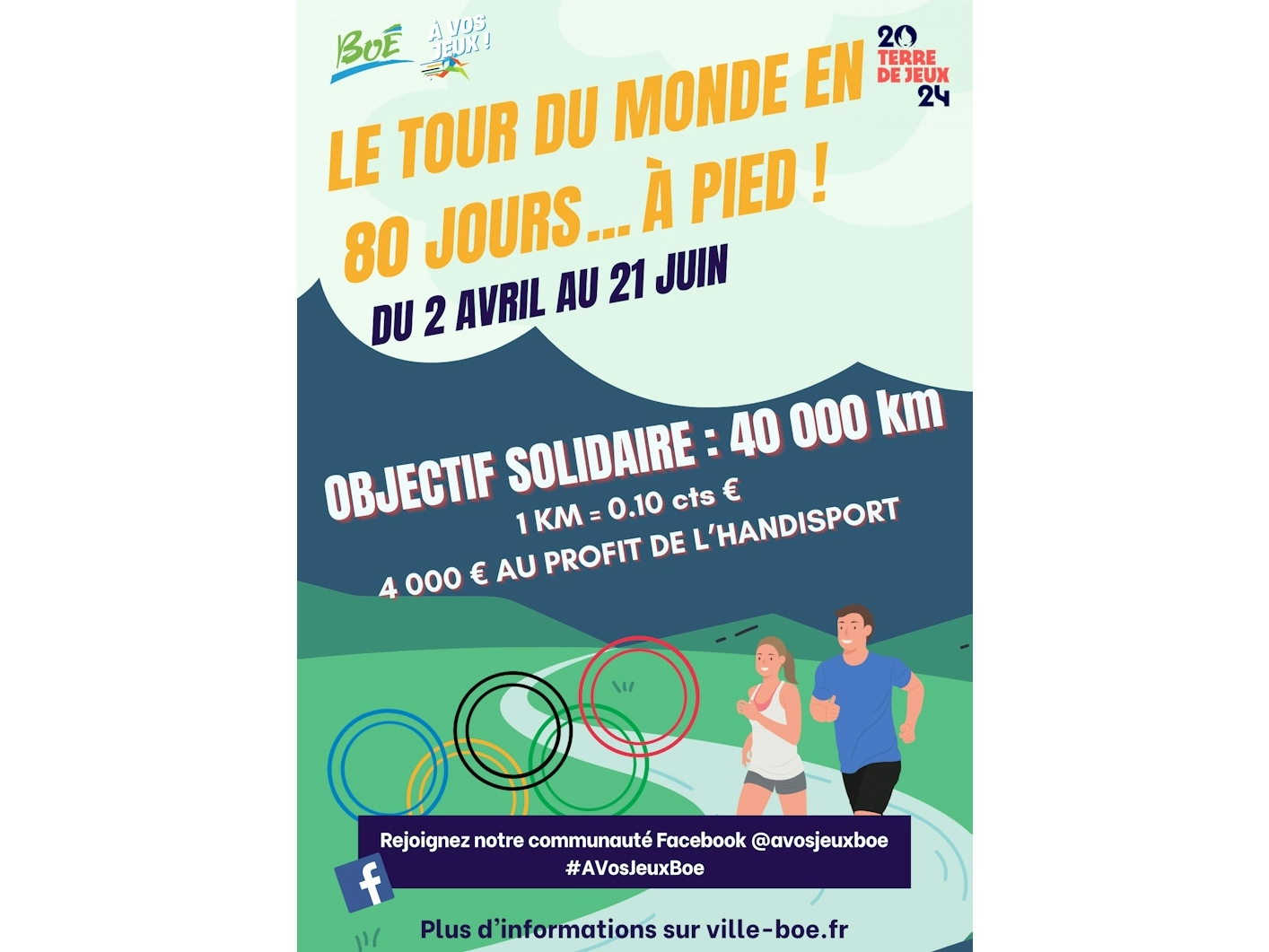 LE TOUR DU MONDE EN 80 JOURS... À PIED !