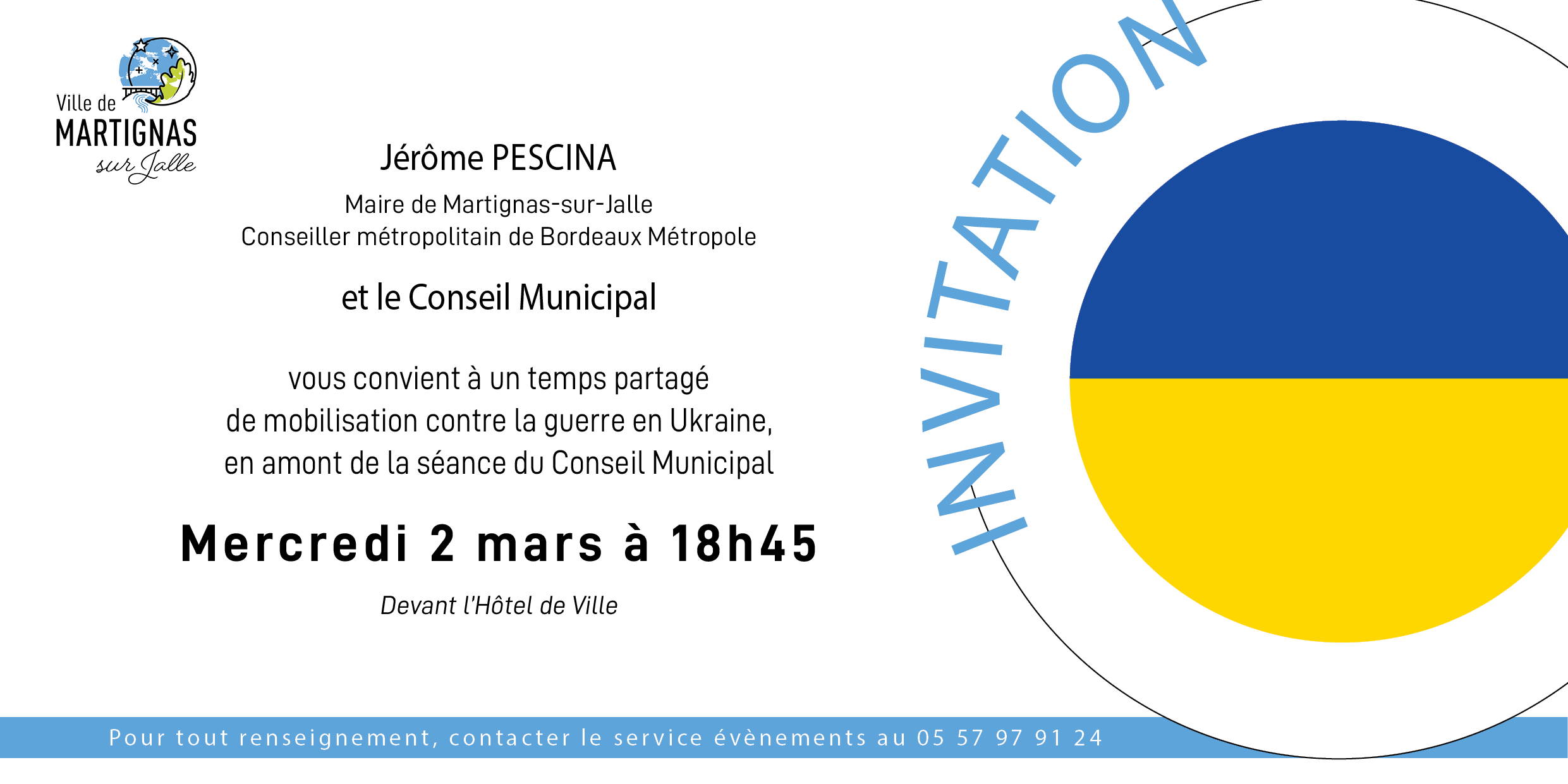 Ukraine : temps de mobilisation contre la guerre