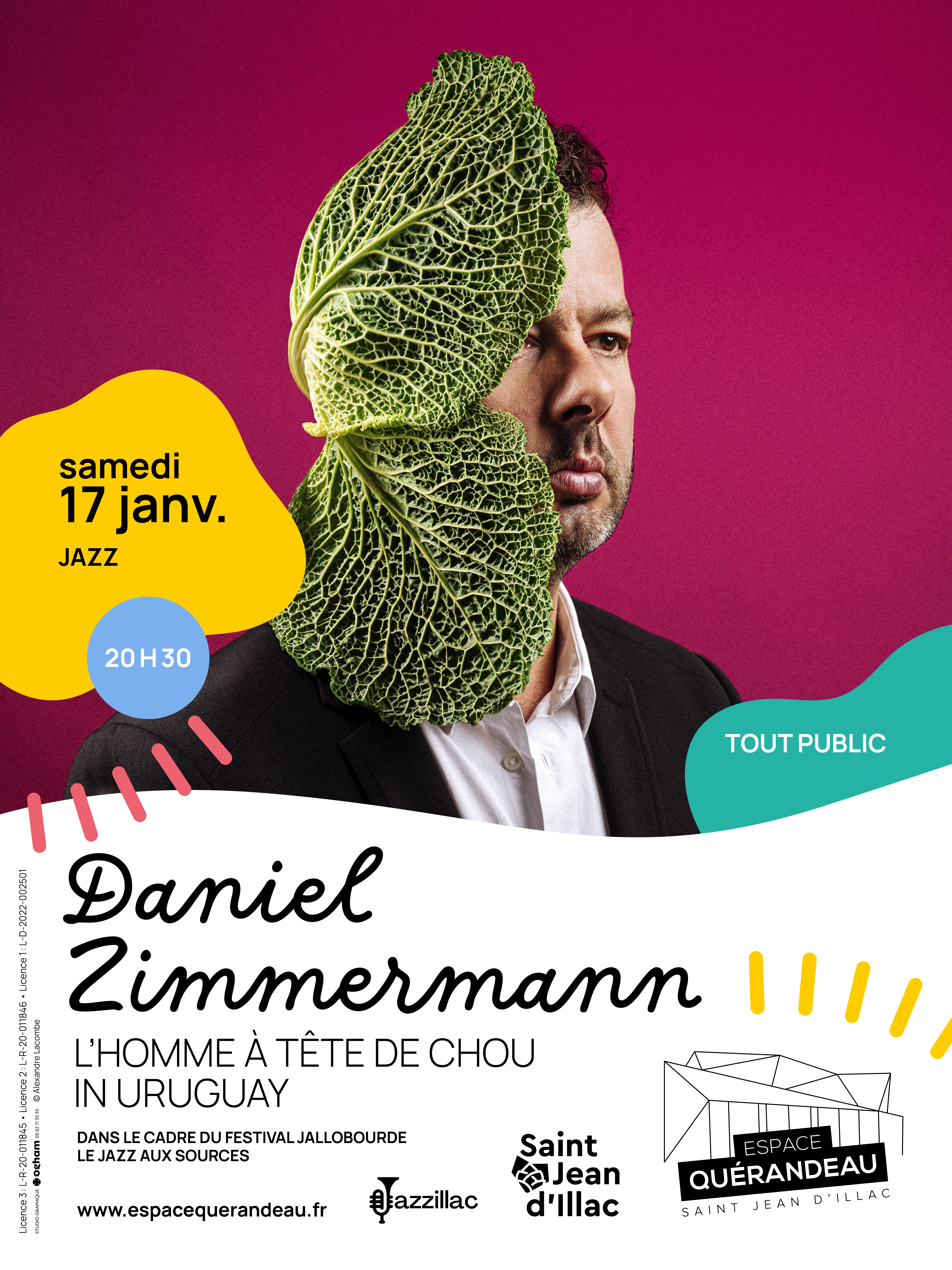 Daniel Zimmermann - L'homme à tête de chou in Uruguay