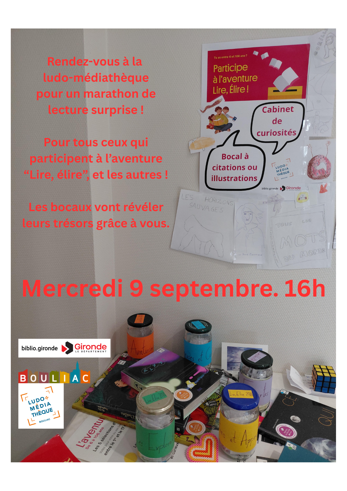 Marathon de lecture surprise