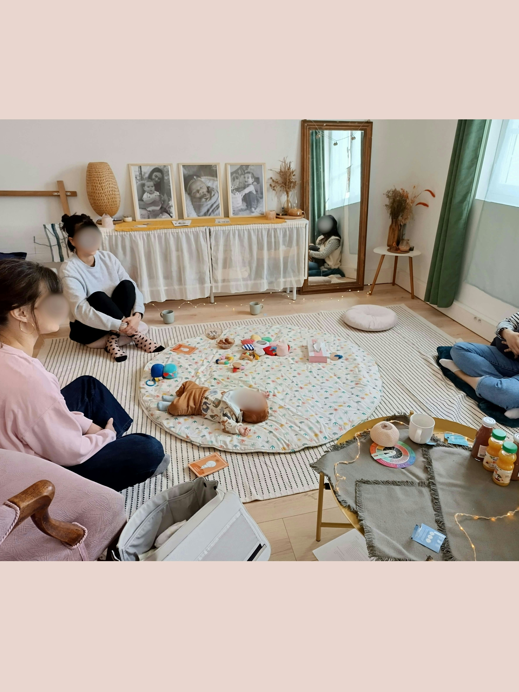Rencontre entre jeunes mamans