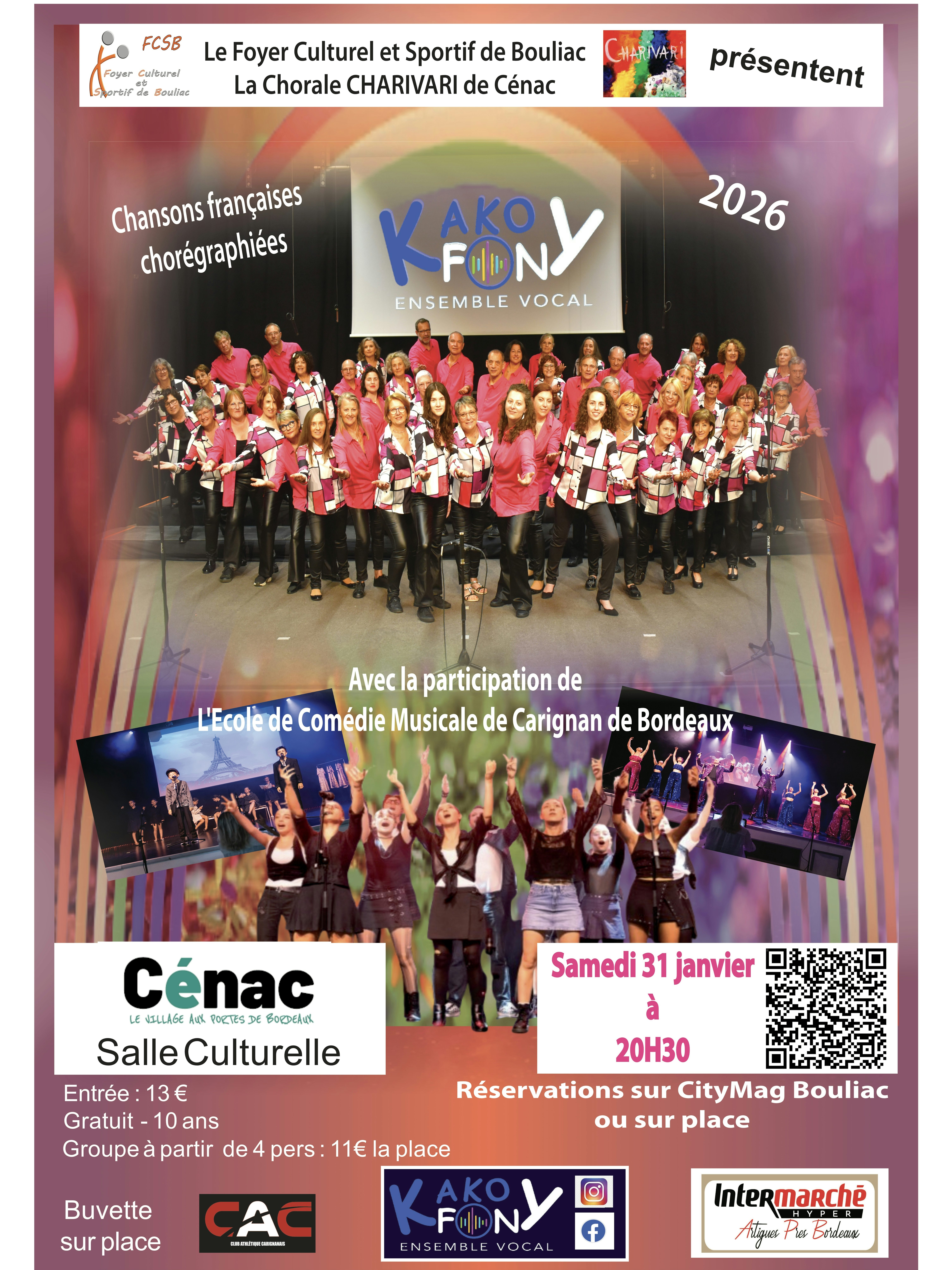 Concert Kakofony Cénac