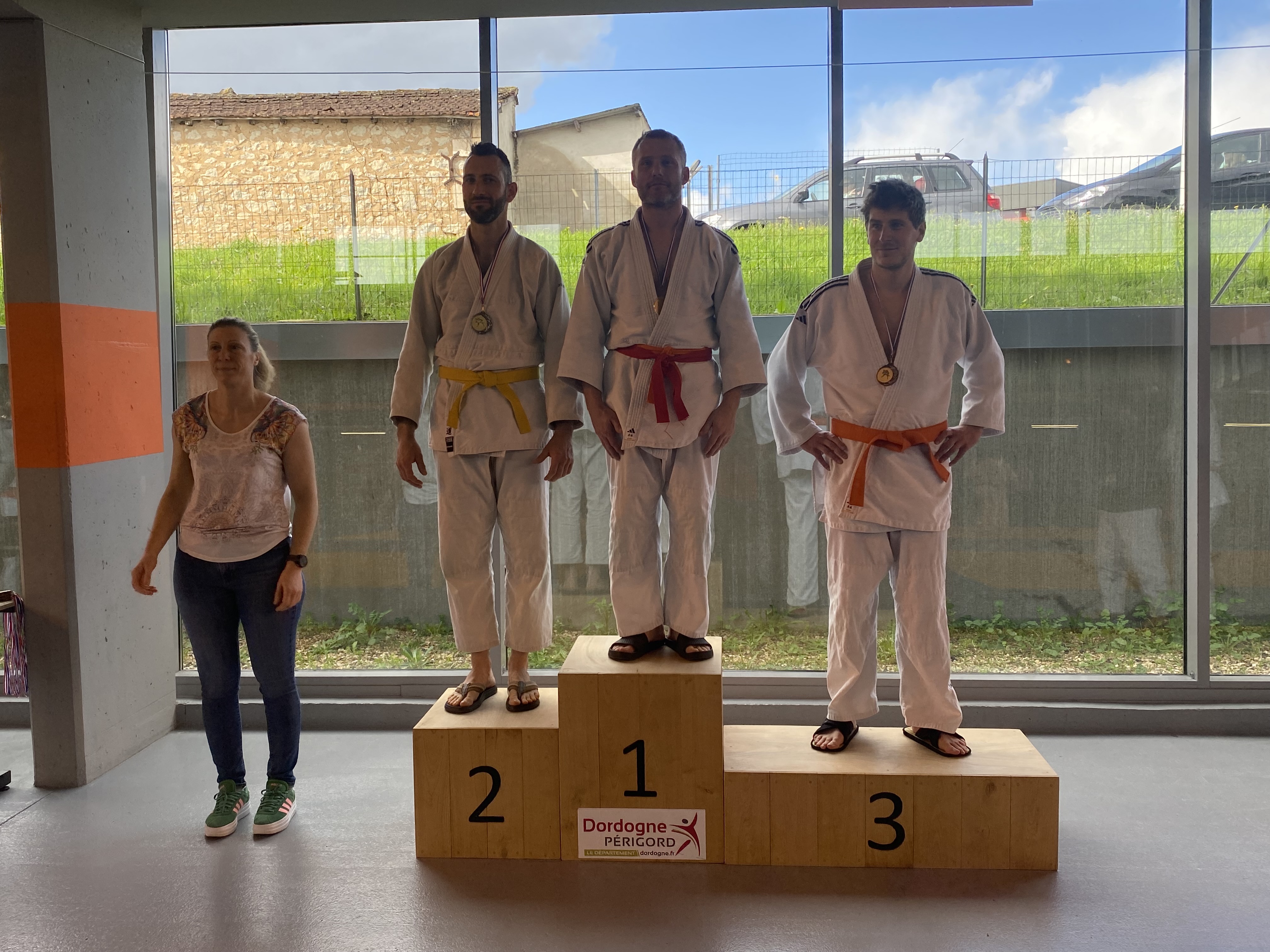 podium à Coulouniex chamiers