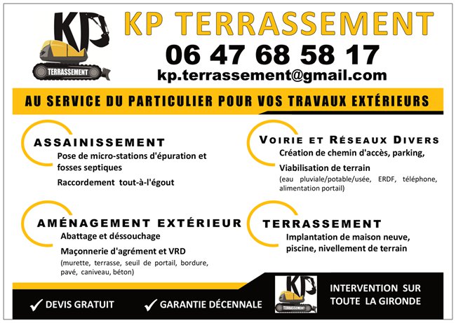 kp terrassement