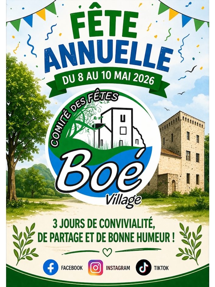 Boé village en fête