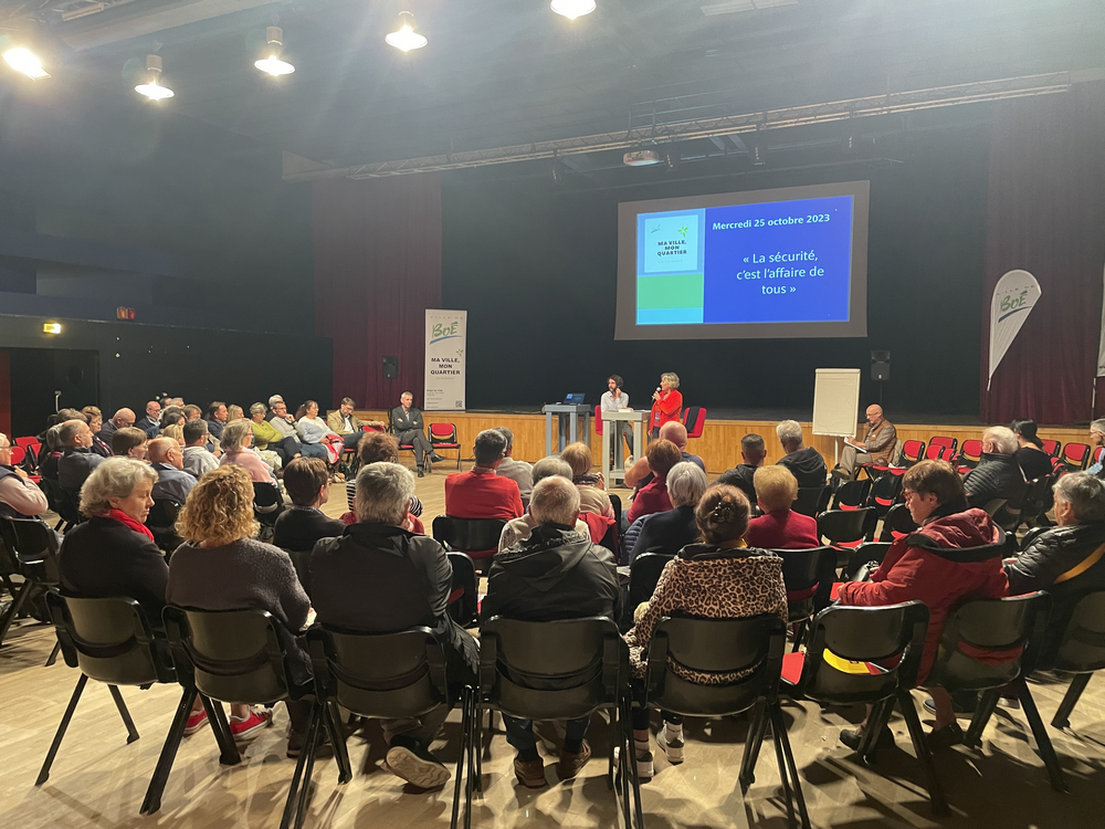 CONCLUSION RÉUNION PUBLIQUE - "LA SÉCURITÉ C'EST L'AFFAIRE DE TOUS"