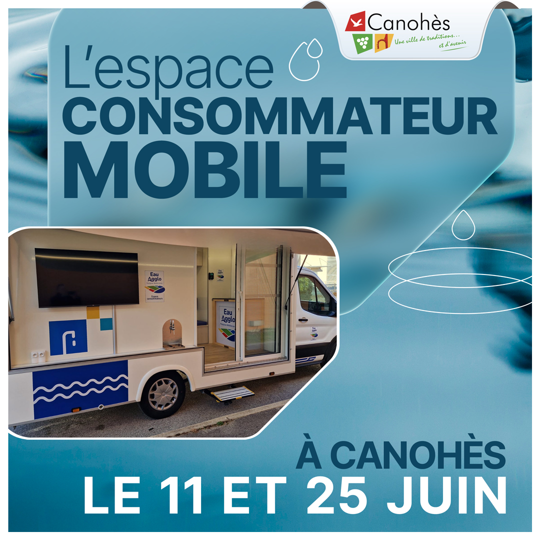 💧 L'Espace Consommateur Mobile se déplace sur notre commune 🚰