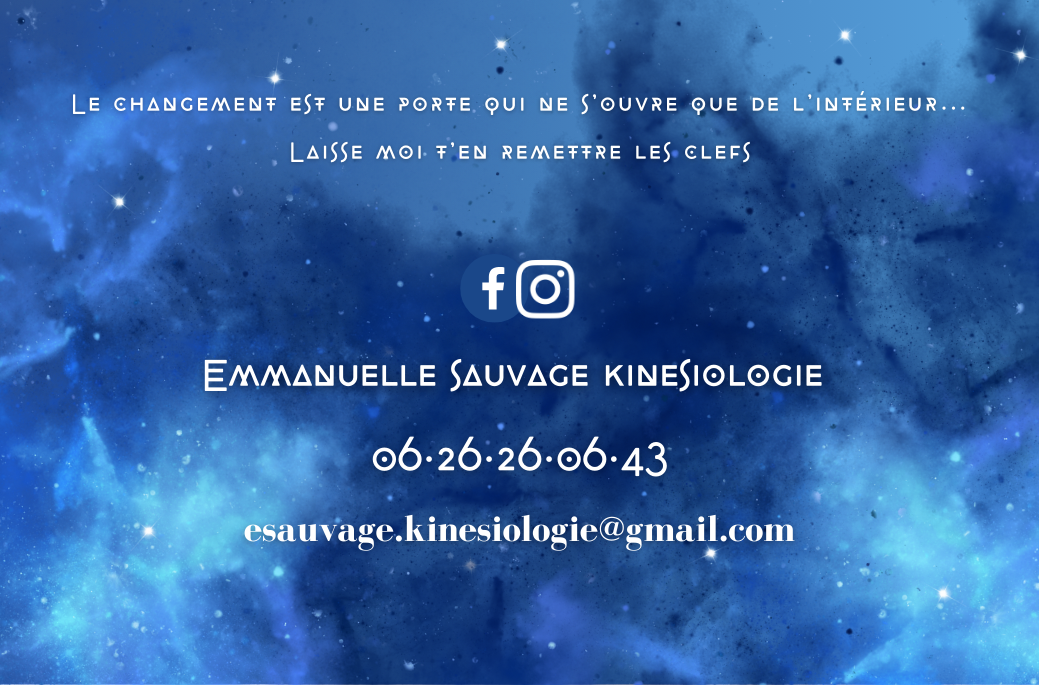 Emmanuelle SAUVAGE - kinésiologie - ostéo reboutement