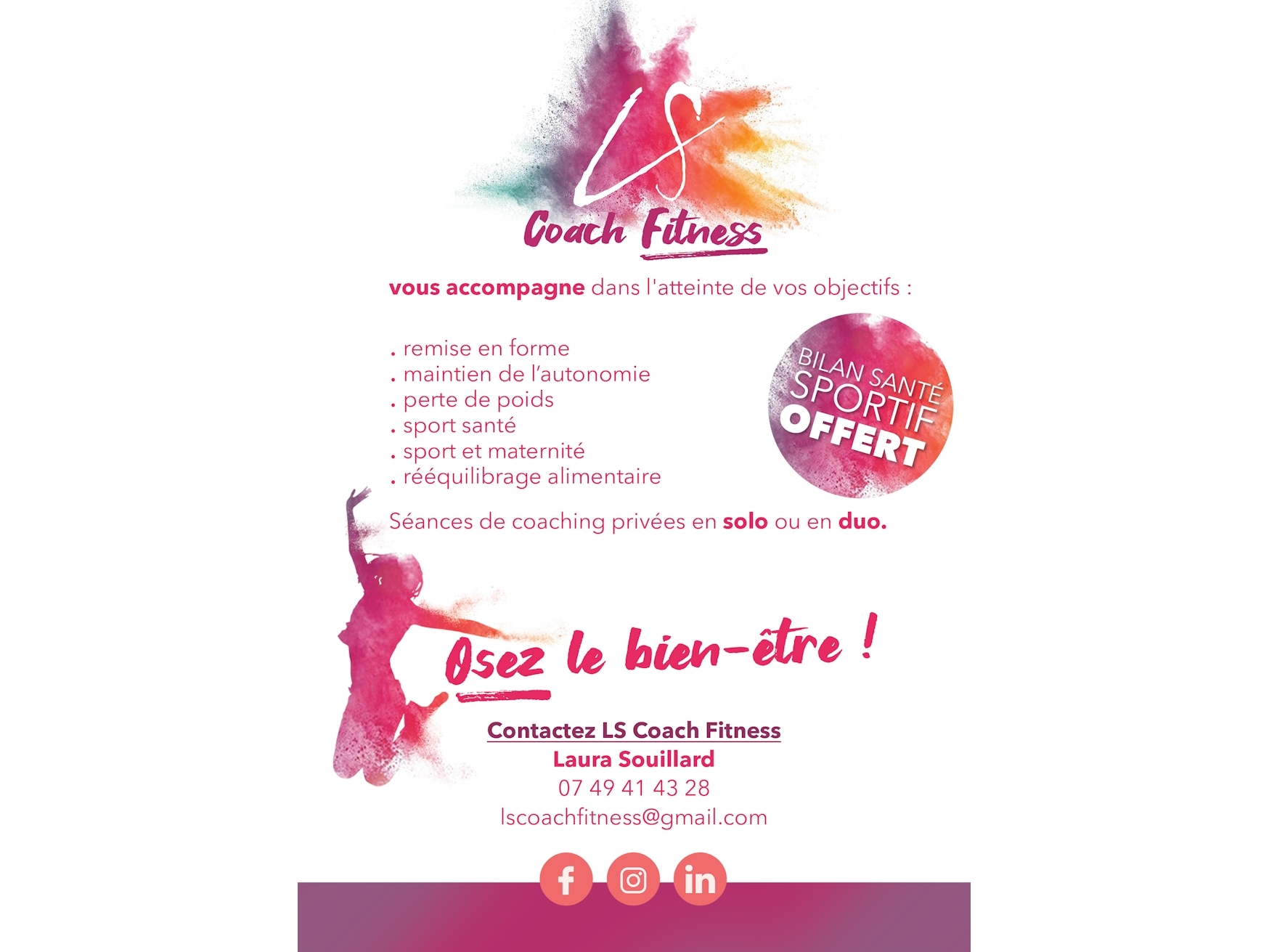 Séance découverte OFFERTE 