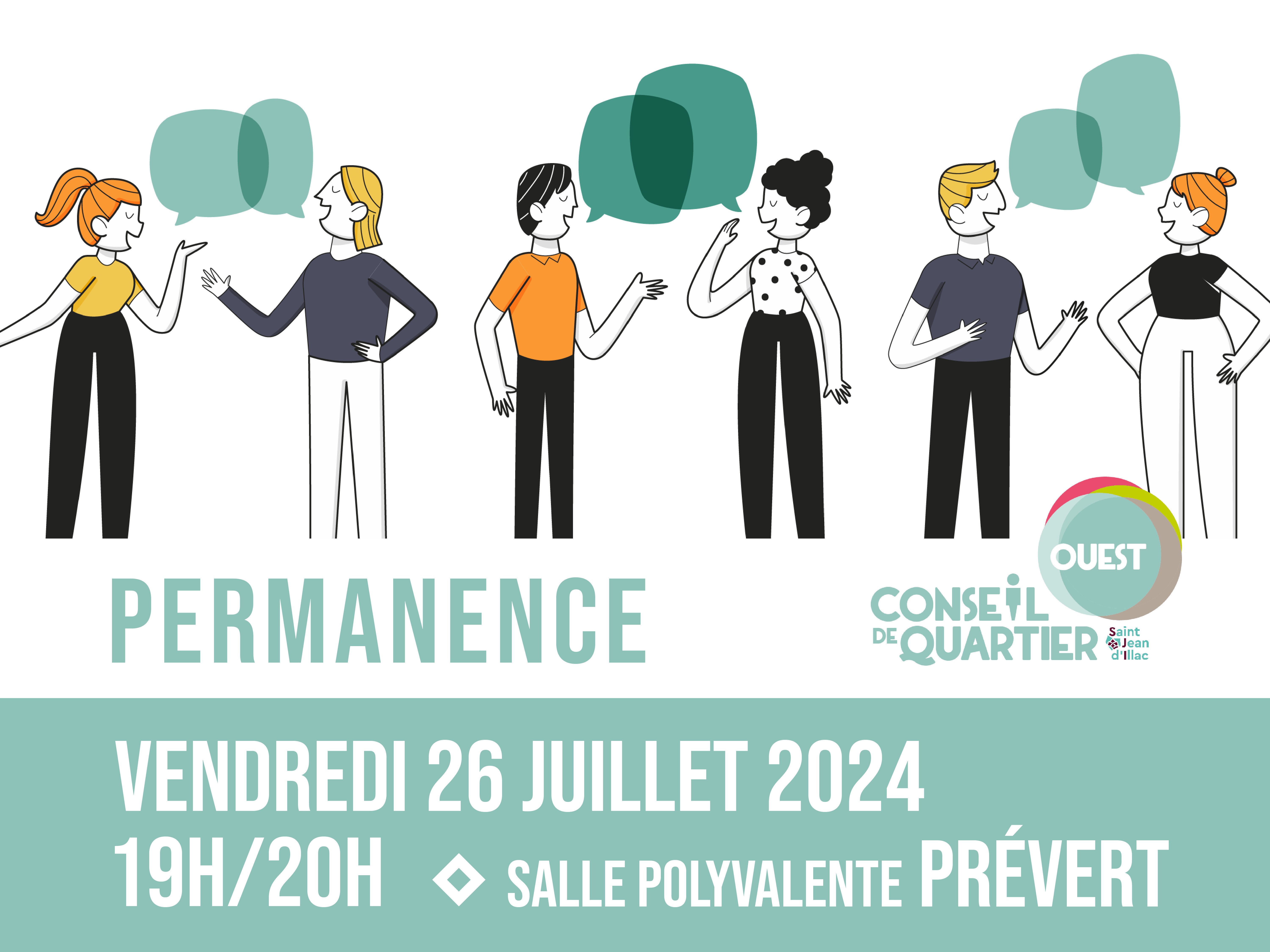 Conseil de quartier OUEST - Permanence