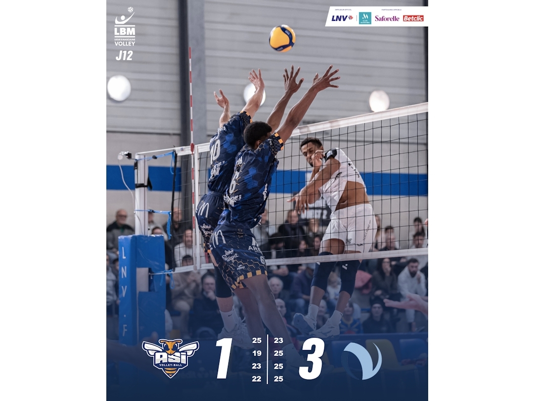 Grand Nancy vs ASI : Défaite 3/1