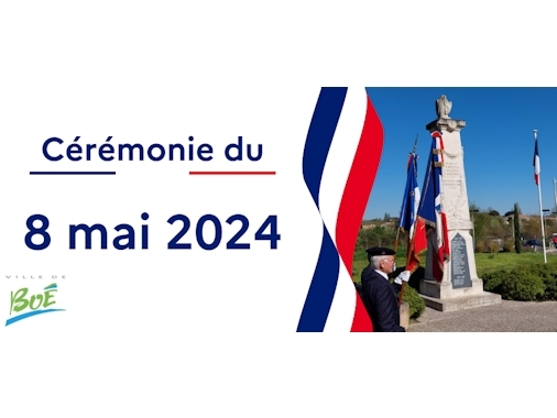 CÉRÉMONIE DU 8 MAI 2024