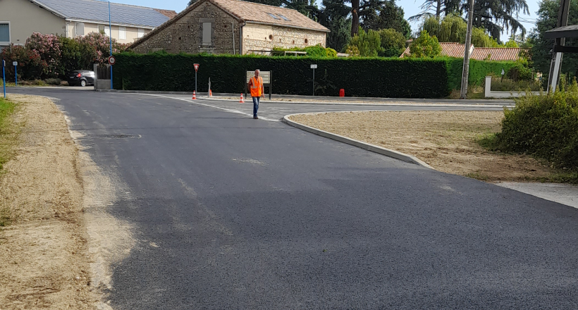 Travaux rue de la Birade - Aout 2023