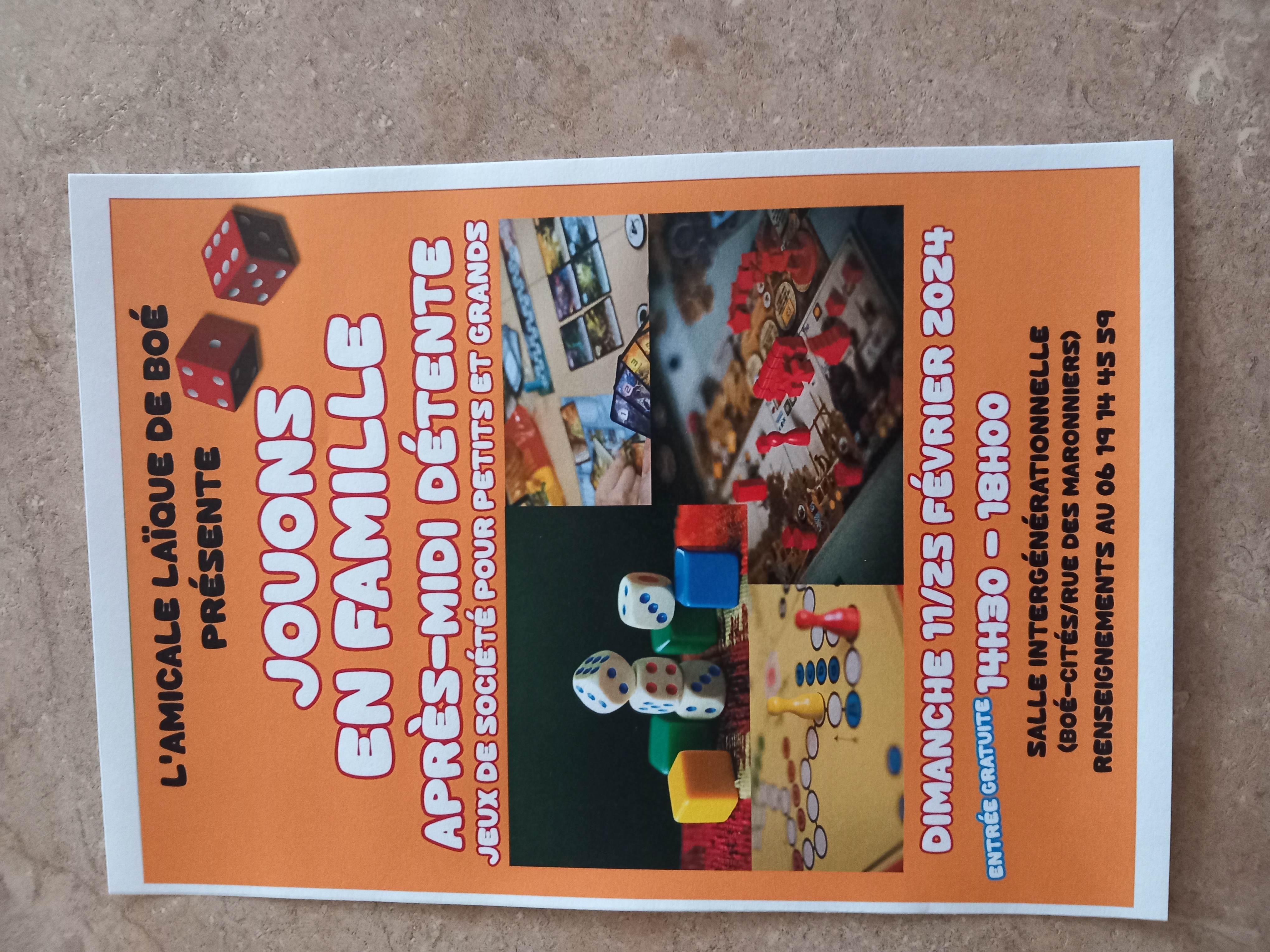 Jouons en famille 