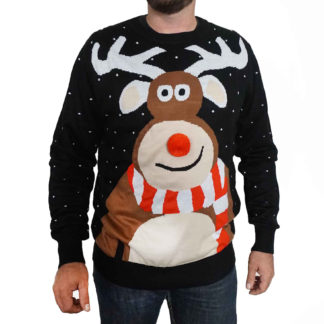Pull tricoté main - homme