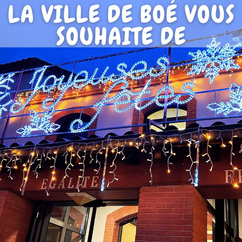 Joyeuses fêtes de fin d'année !