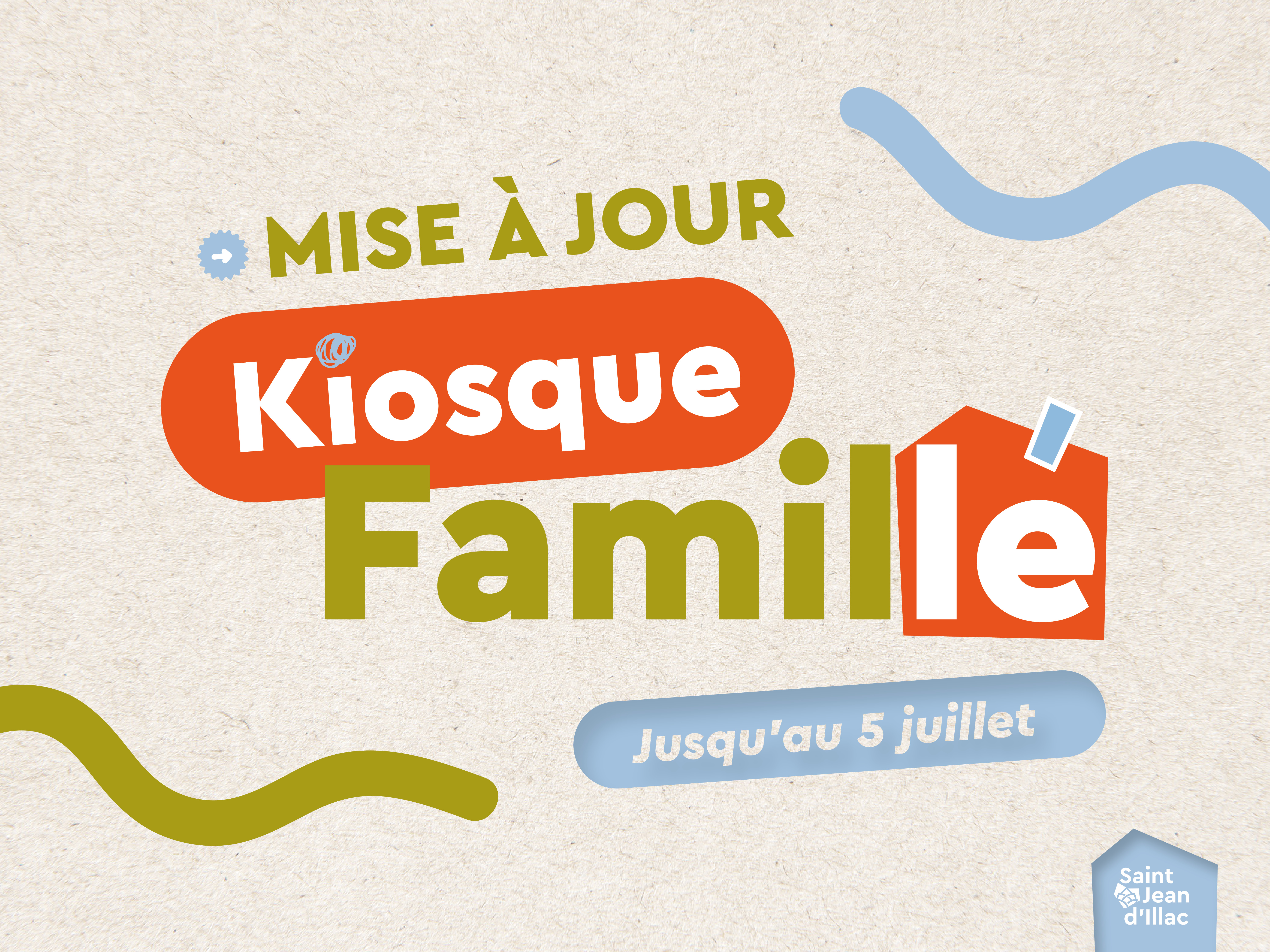 Kiosque famille - Mise à jour