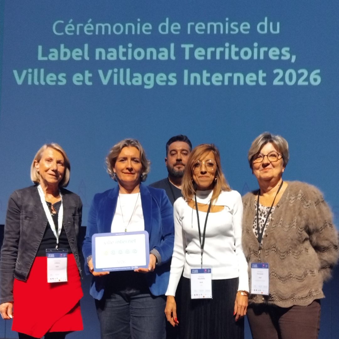 Label Villes Internet 2026 : Boé maintient son niveau 5 arobases et reçoit la mention « Transition écologique »