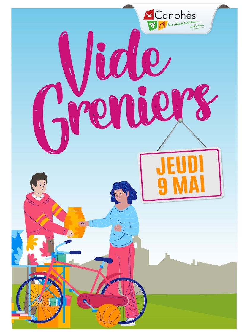 LE VIDE GRENIER DE CANOHÈS REVIENT ! (2024)