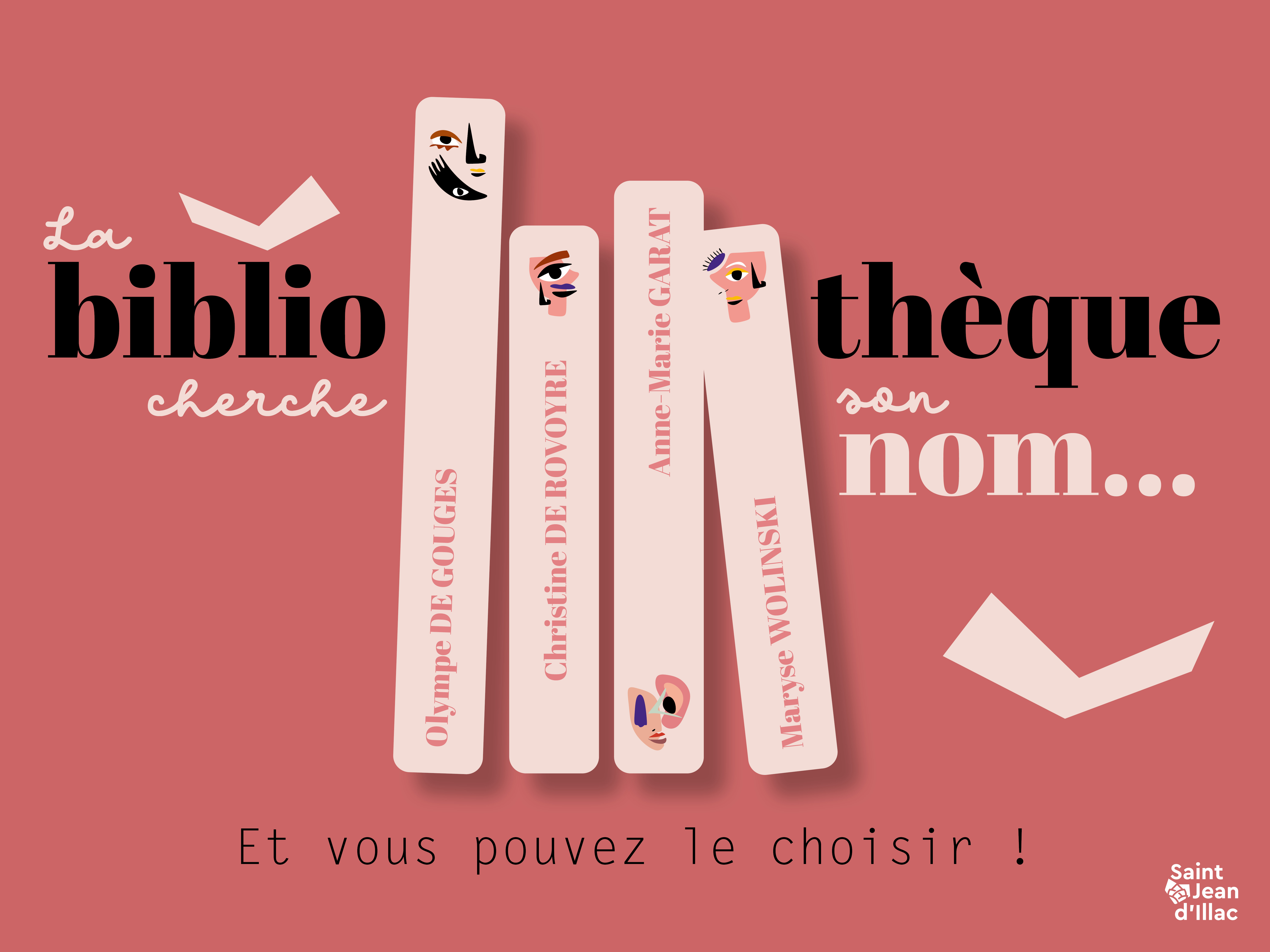 La bibliothèque cherche son nom...