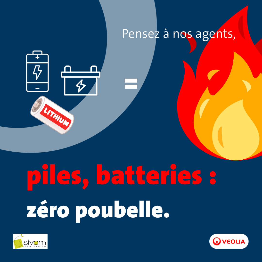 Piles, batteries : zéro poubelle