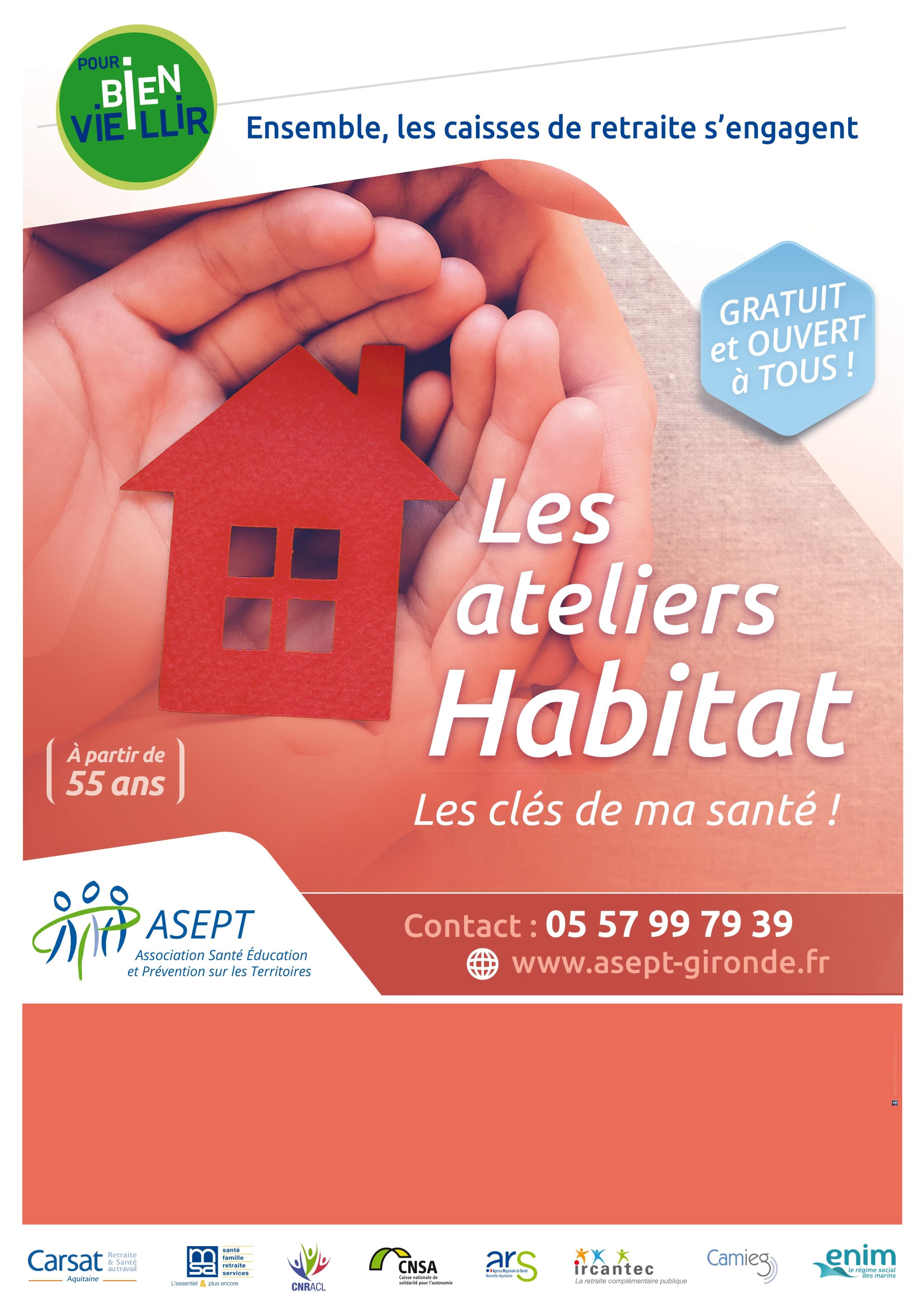 Atelier HABITAT pour les plus de 55 ans
