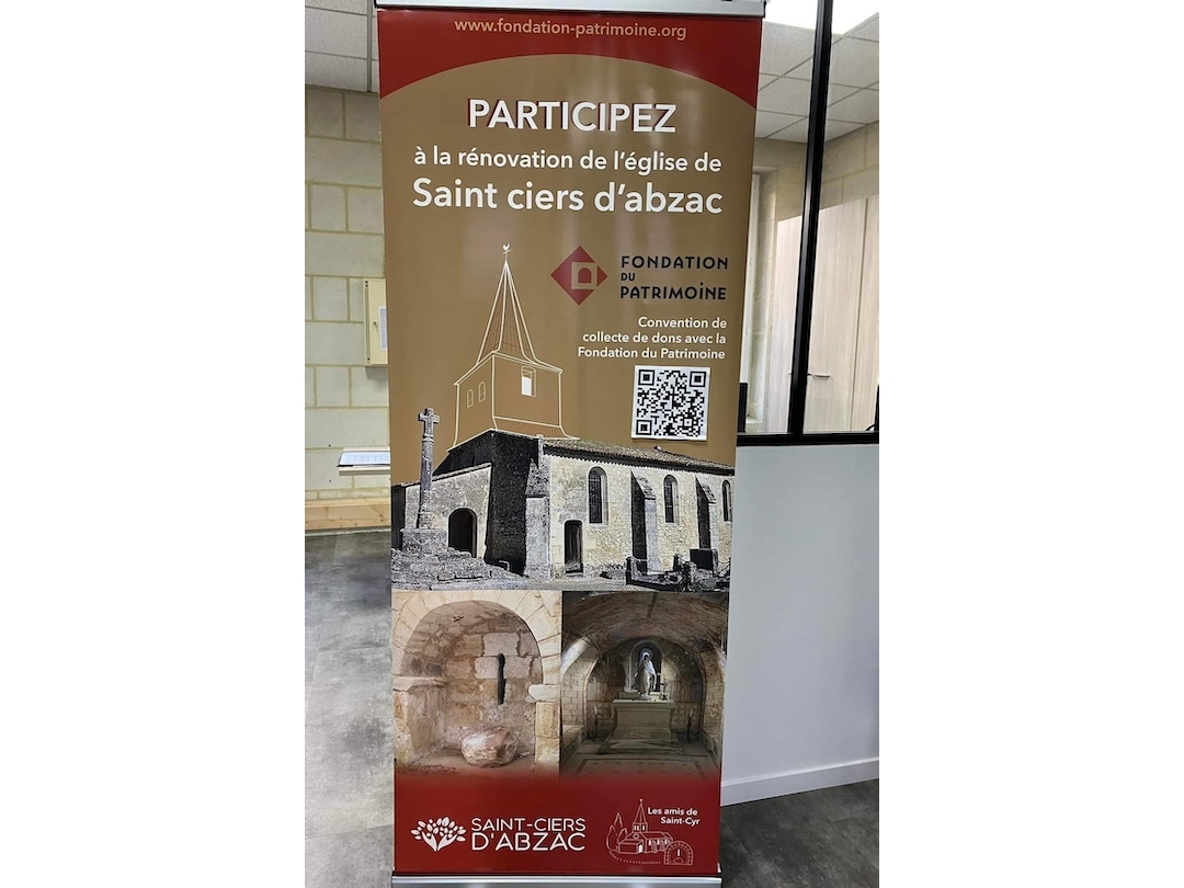 Collecte de dons pour la restauration de l'église 