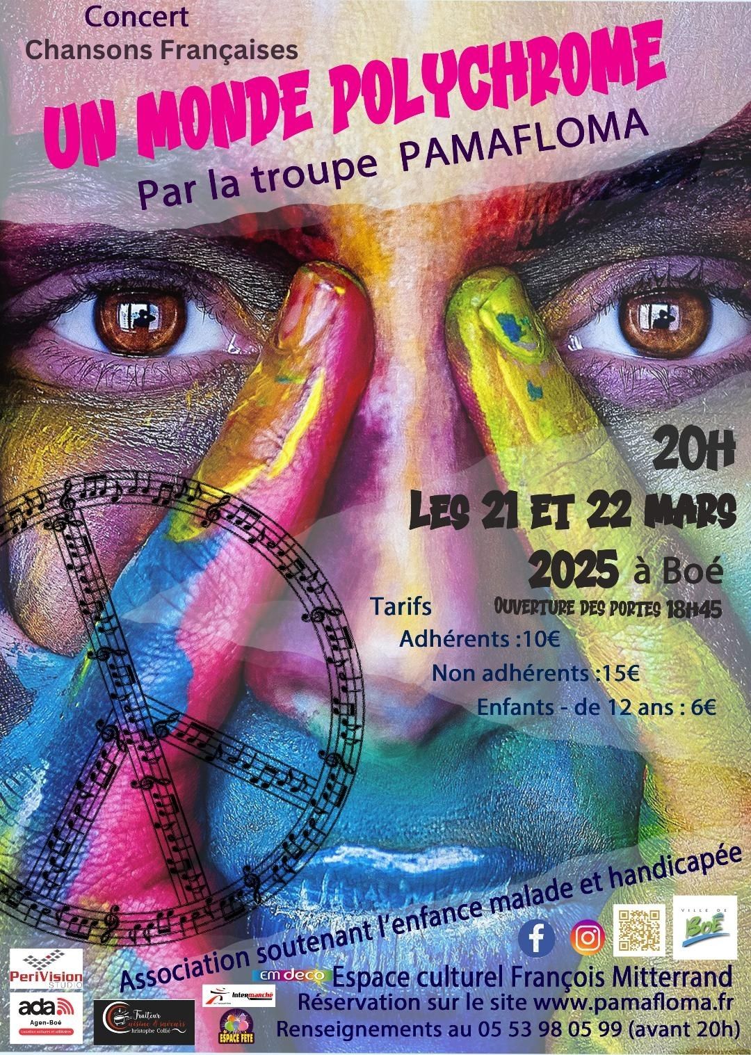 Concert PAMAFLOMA "Un monde polychrome"