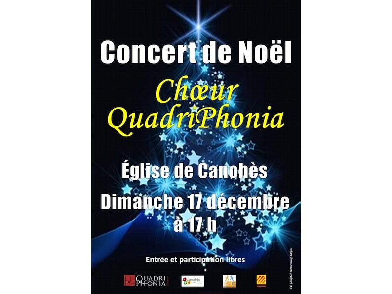 Noël à Canohès avec le Choeur Quadriphonia