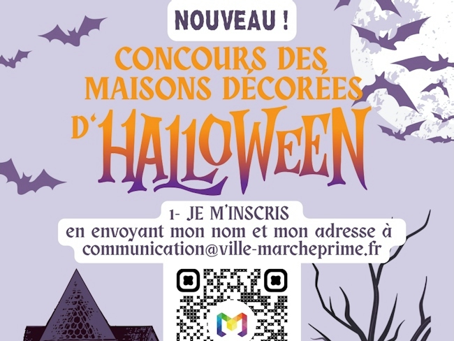 NOUVEAU : CONCOURS DES MAISONS DÉCORÉES D’HALLOWEEN !
