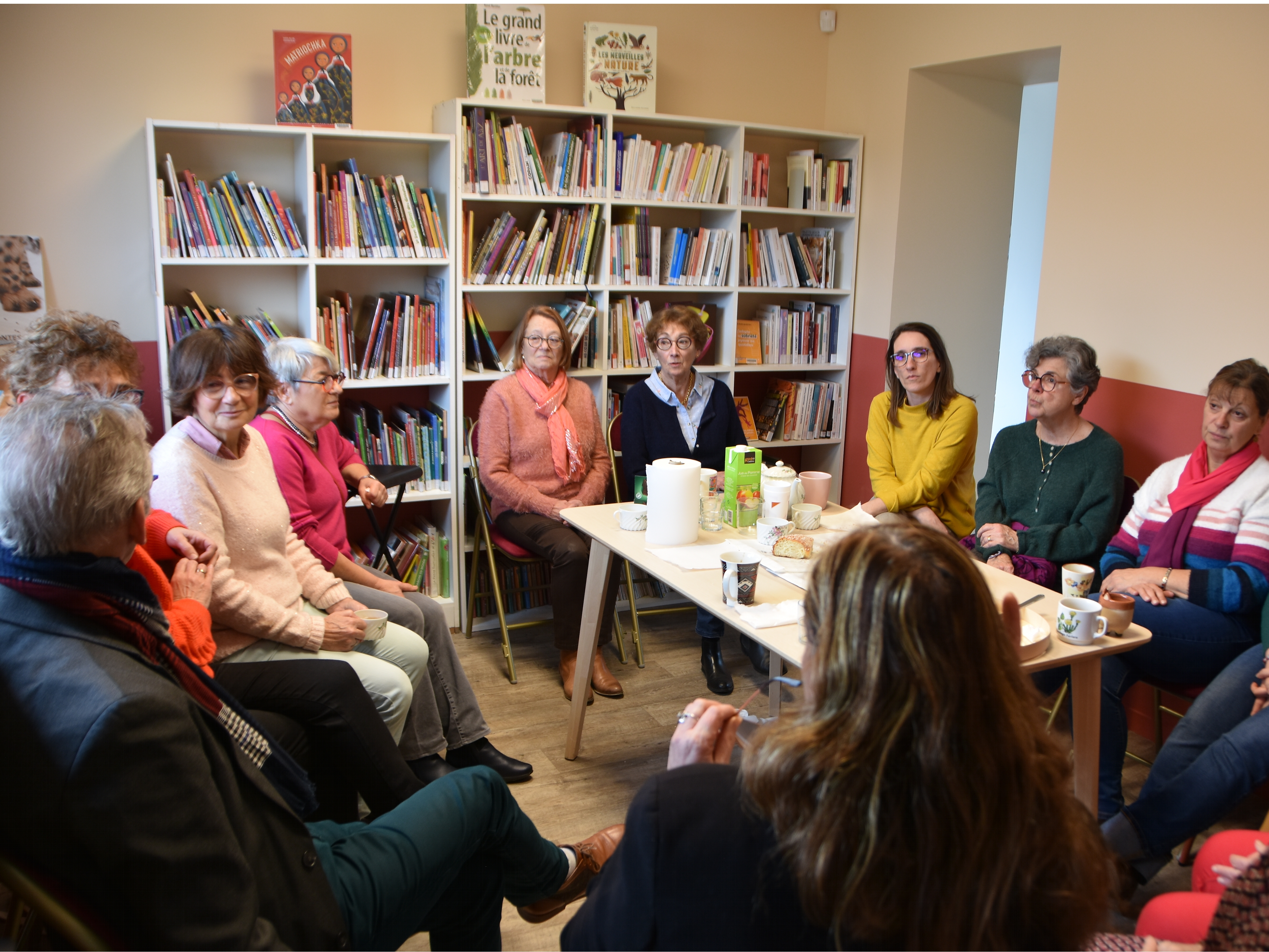 Bibliothèque - Remerciements bénévoles