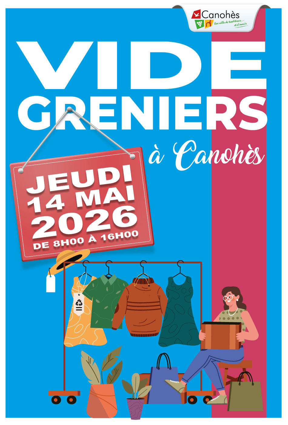 🎉 LE VIDE-GRENIER DE CANOHÈS 2026 ARRIVE ! 🧺✨