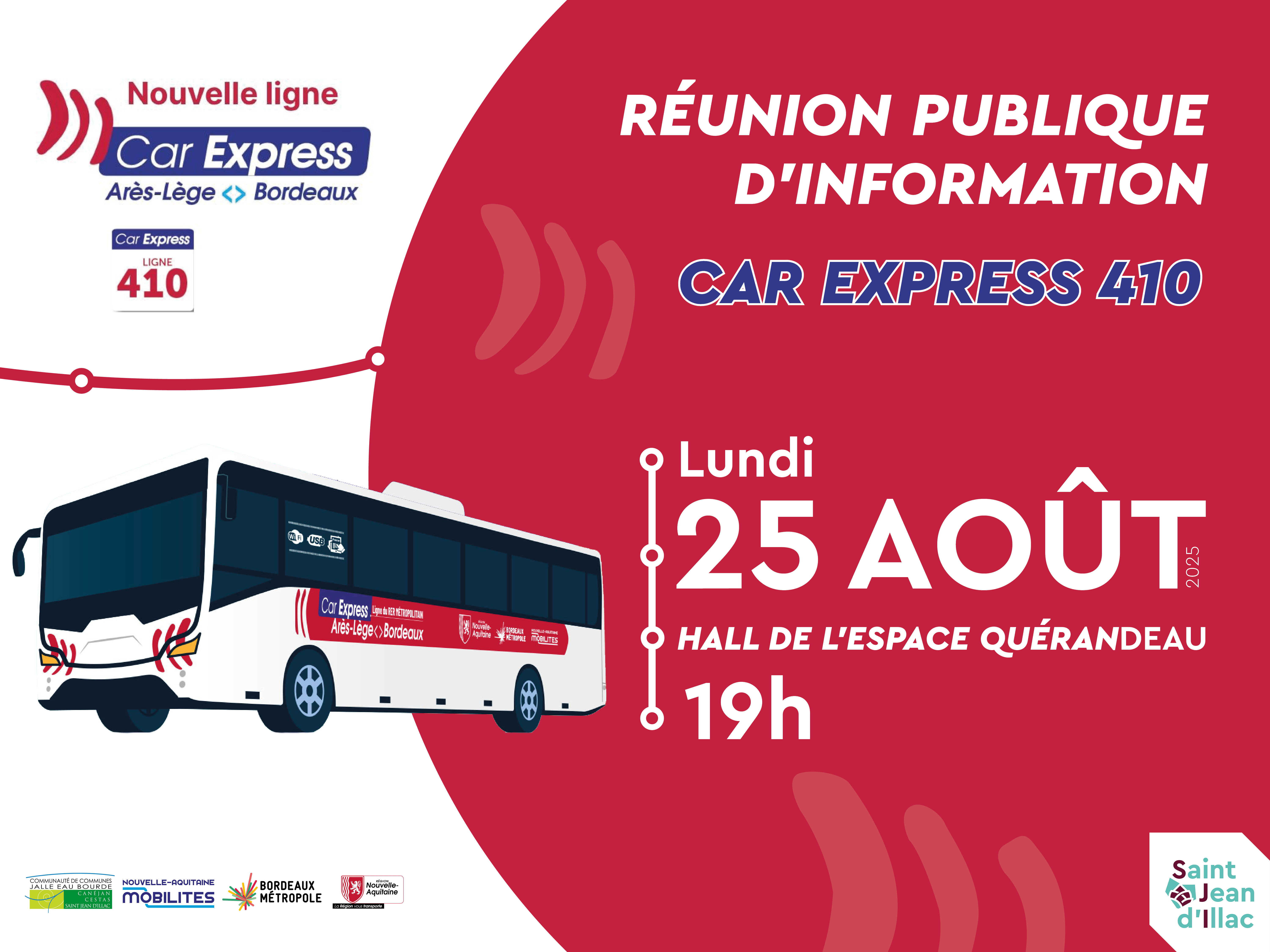 Réunion publique - Car Express 410