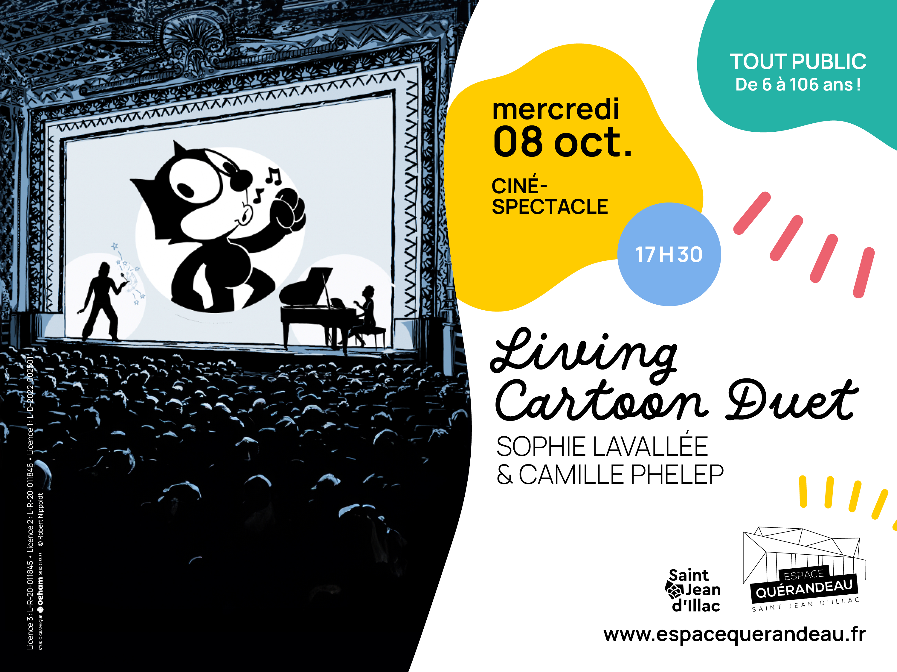 Ciné-spectacle - Living Cartoon Duet