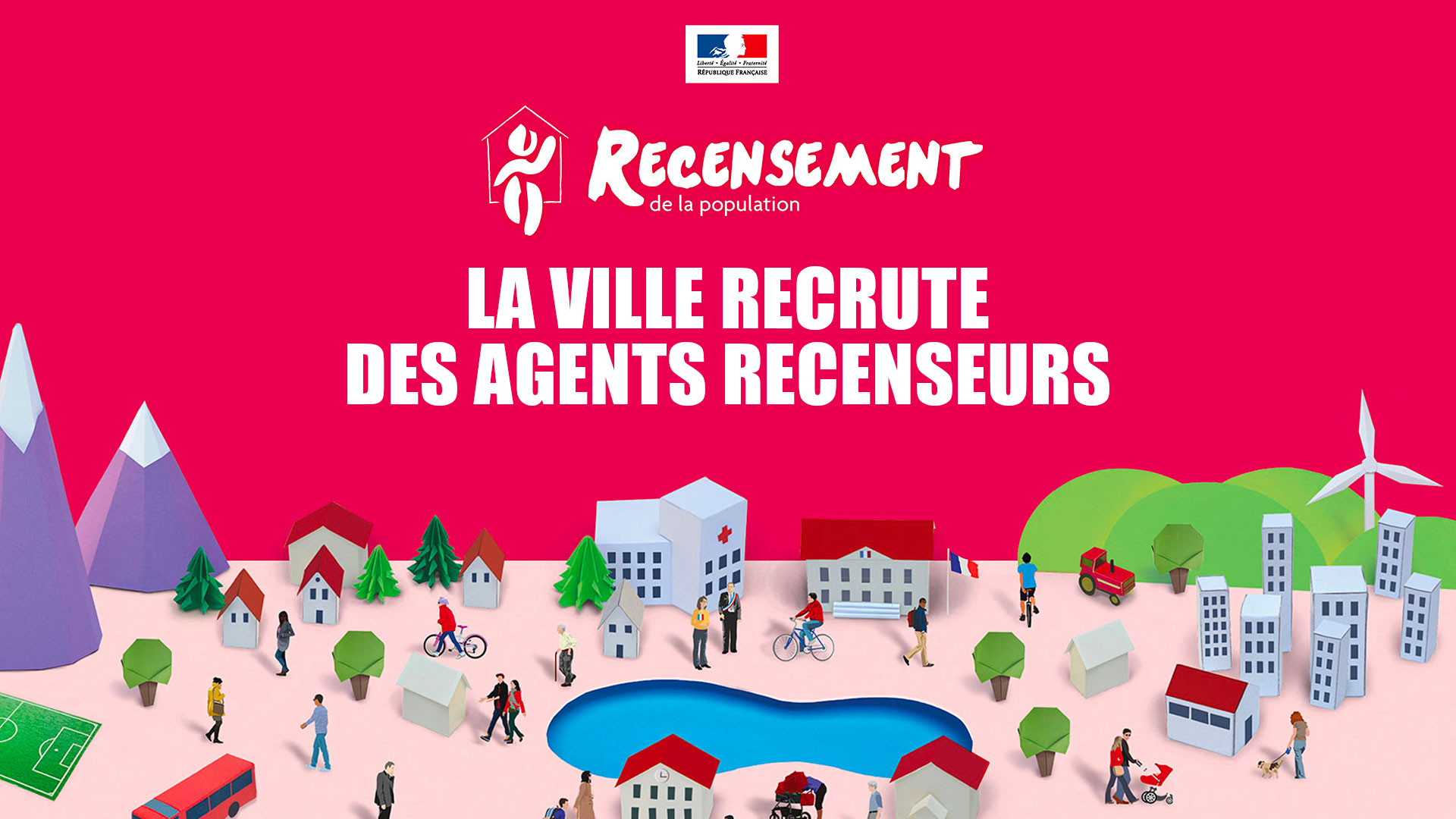 RECRUTEMENT D'AGENTS RECENSEURS